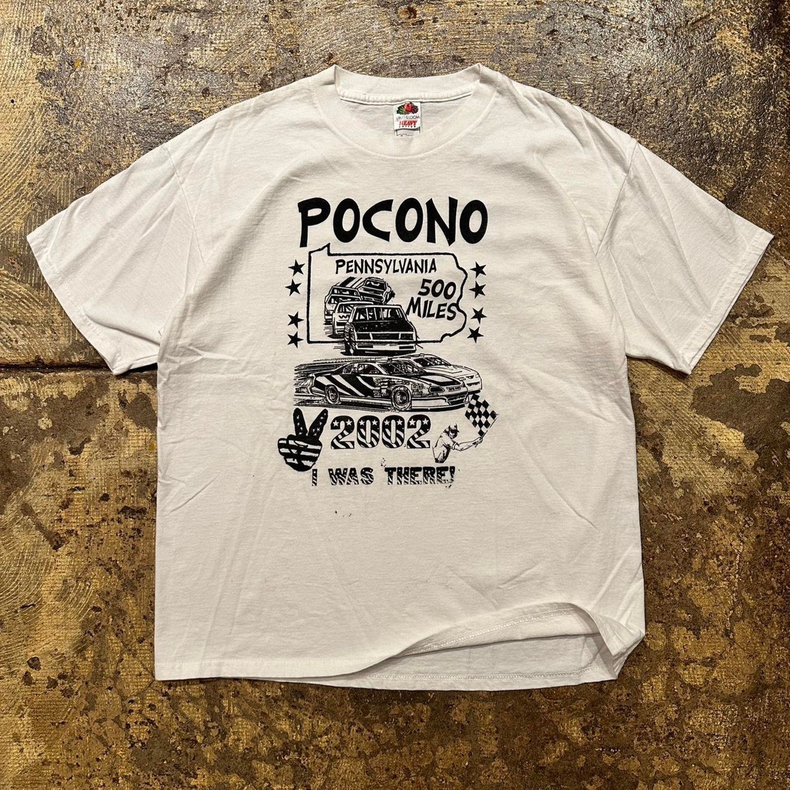 Fruit Of The Loom Vintage 2002 pocono pennsylvania 500 Size US M / EU 48-50 / 2 - 1 Thumbnail