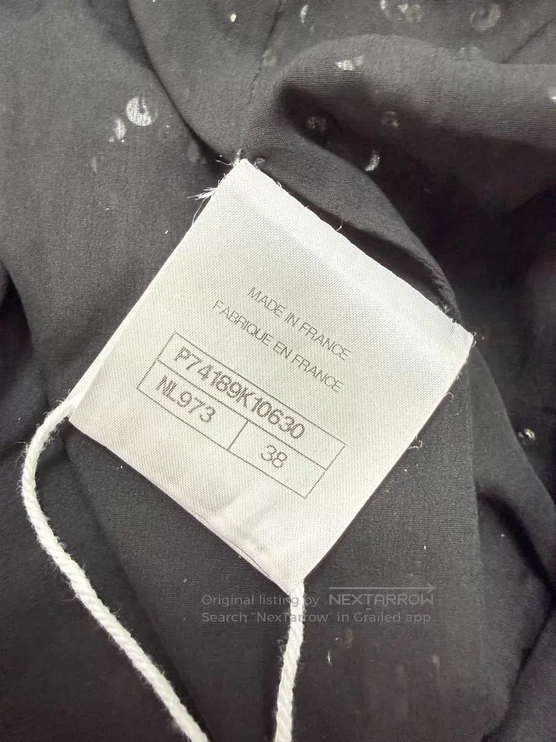 Chanel Chanel 23C early spring vacation black sequin jumpsuit Size 25" / US 0 / IT 36 - 6 Thumbnail