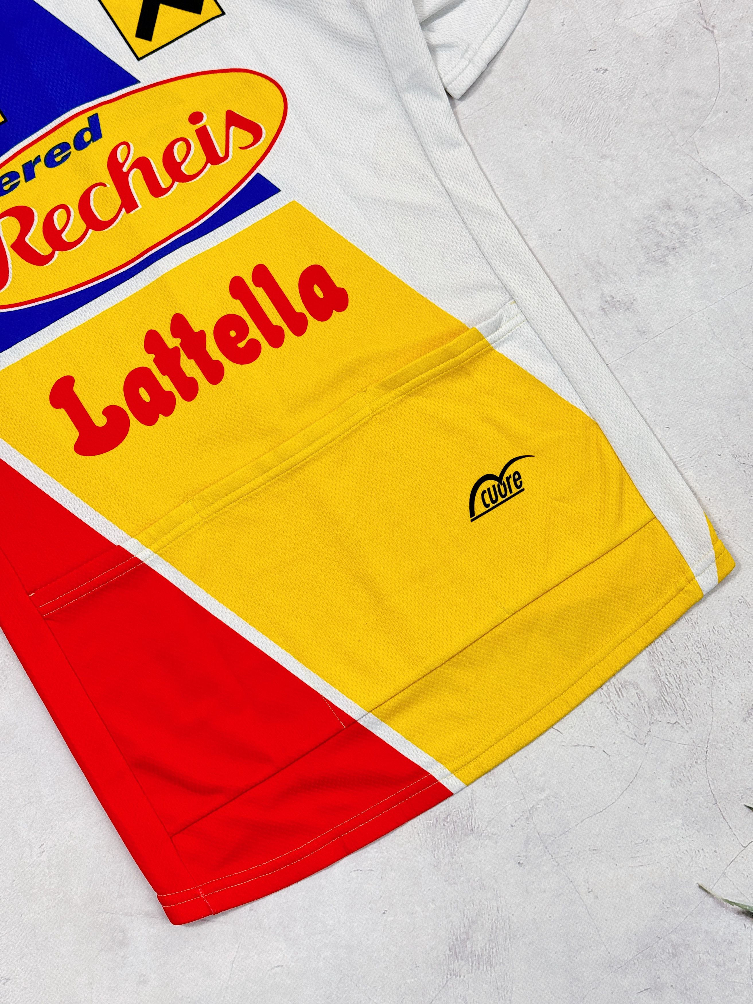 Vintage Scott Lattella Recheis Cycling Jersey ASVO Raiffeisen Size US M / EU 48-50 / 2 - 9 Thumbnail