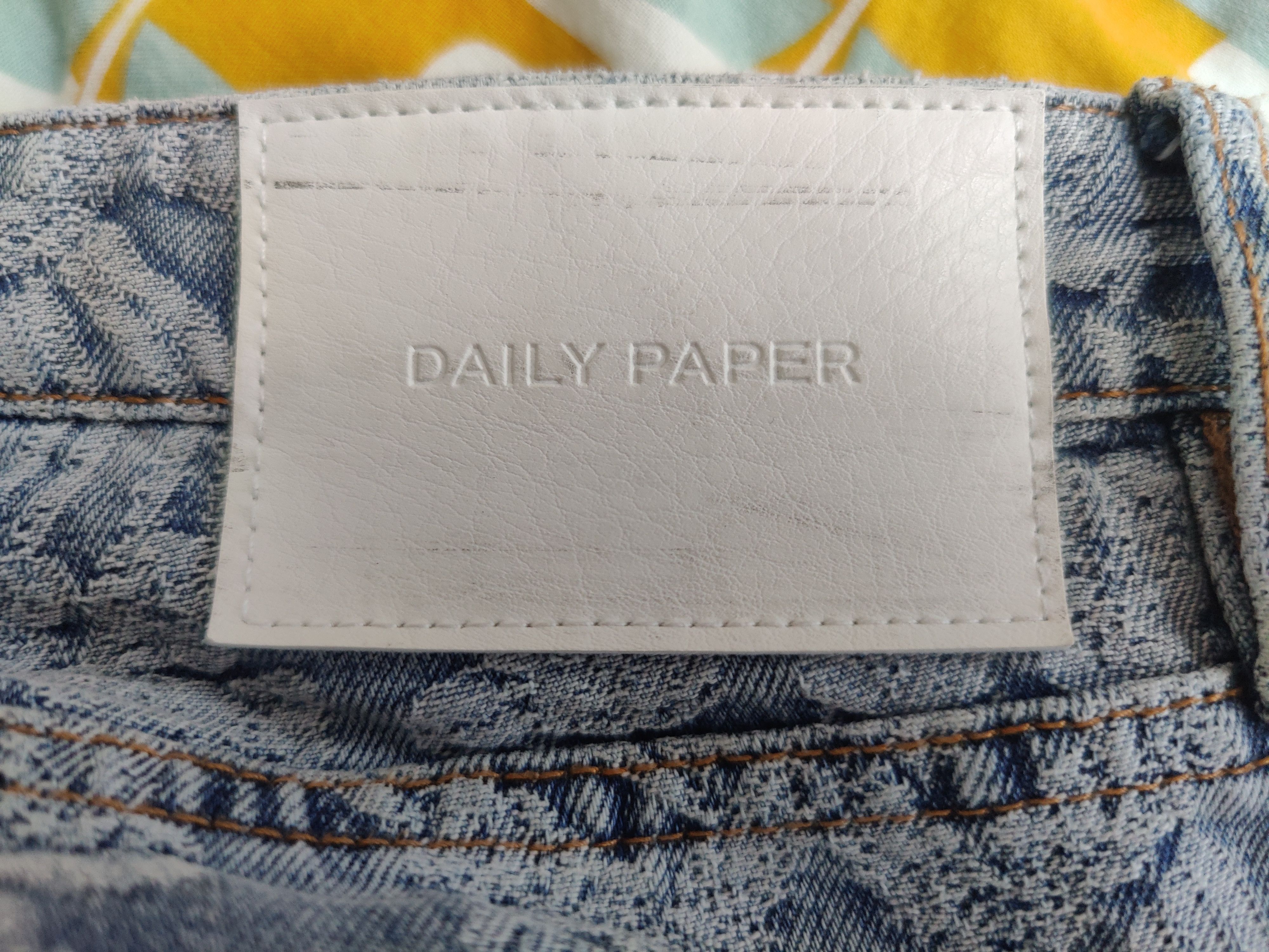 Daily Paper Settle Macrame Denim Pants Size US 32 / EU 48 - 10 Thumbnail