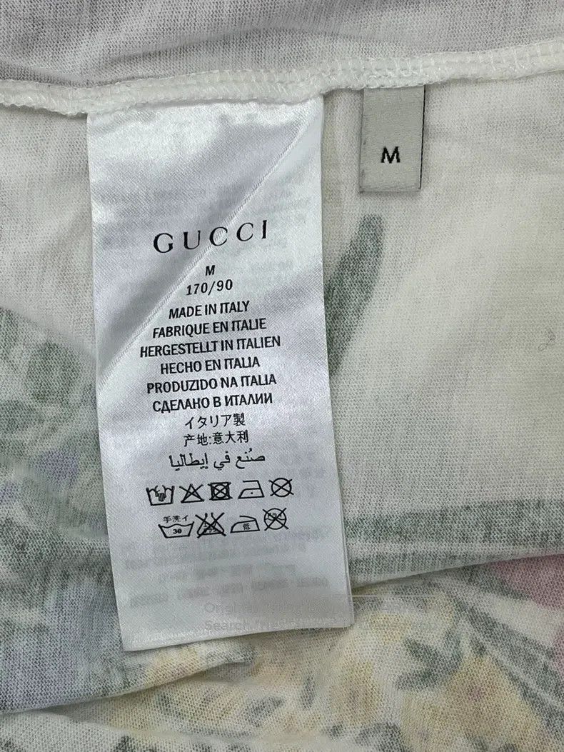 Gucci Gucci Love flower letter printed short-sleeved T-shirt Size M / US 6-8 / IT 42-44 - 5 Thumbnail