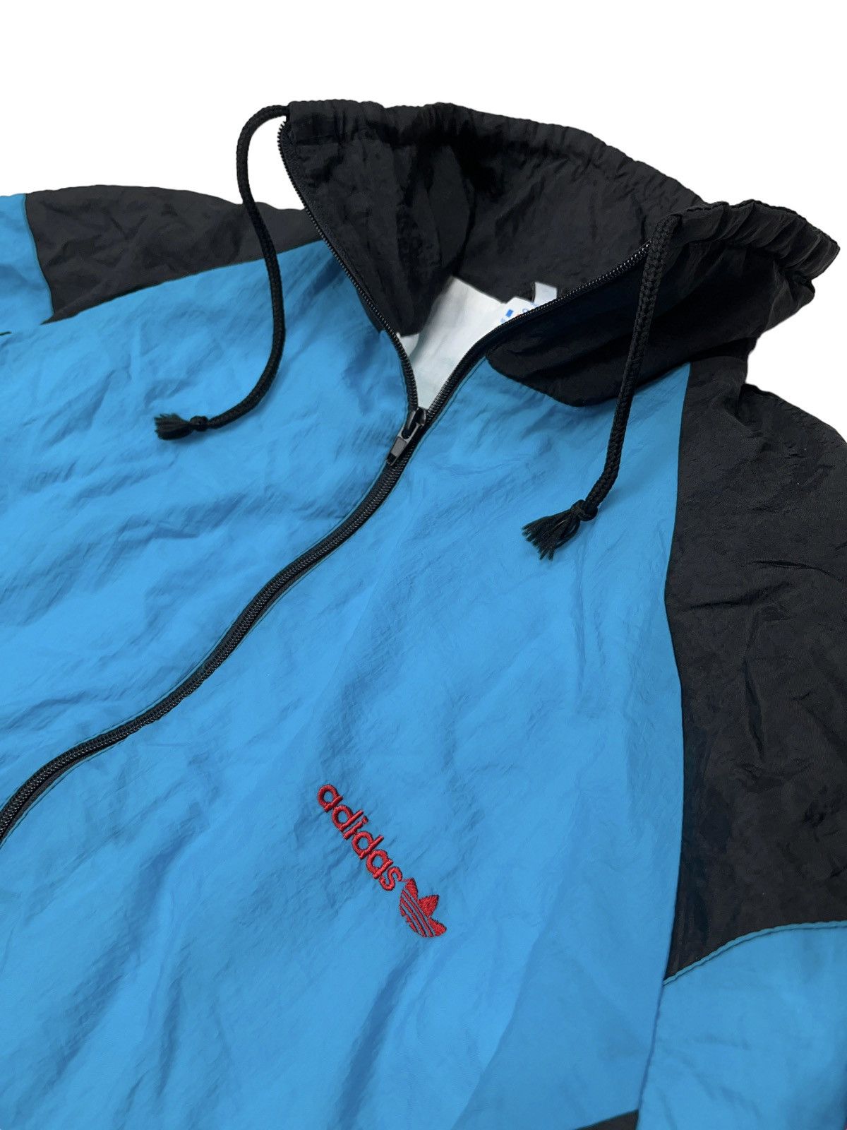Adidas × Vintage Vintage 80s Adidas Made in West Germany Windbreaker Jacket Size US S / EU 44-46 / 1 - 6 Thumbnail