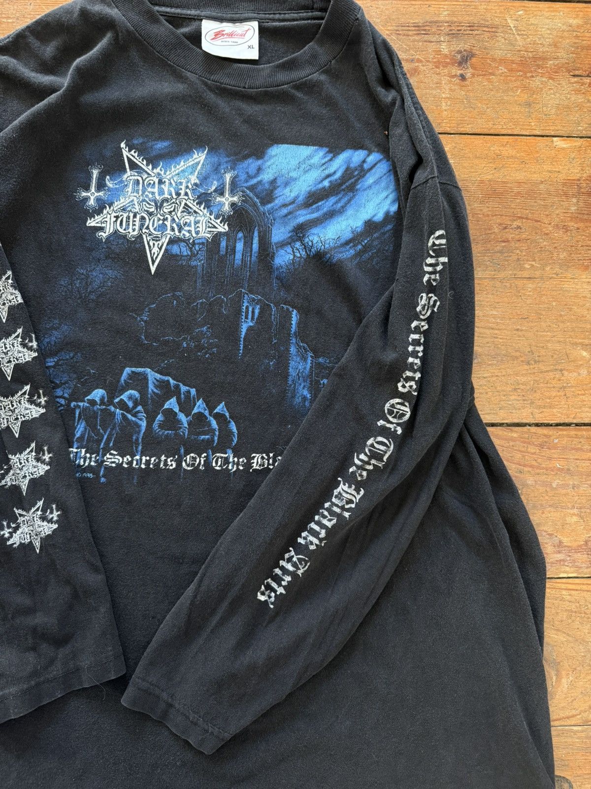 Band Tees × Vintage VINTAGE DARK FUNERAL THE SECRETS OF THE BLACK ARTS TEE Size US XL / EU 56 / 4 - 4 Thumbnail