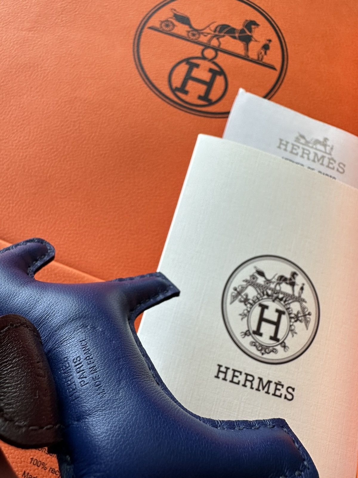 Hermes Brand New Super Rare Hermes Rodeo PM Leather Horse Charm Size ONE SIZE - 6 Thumbnail