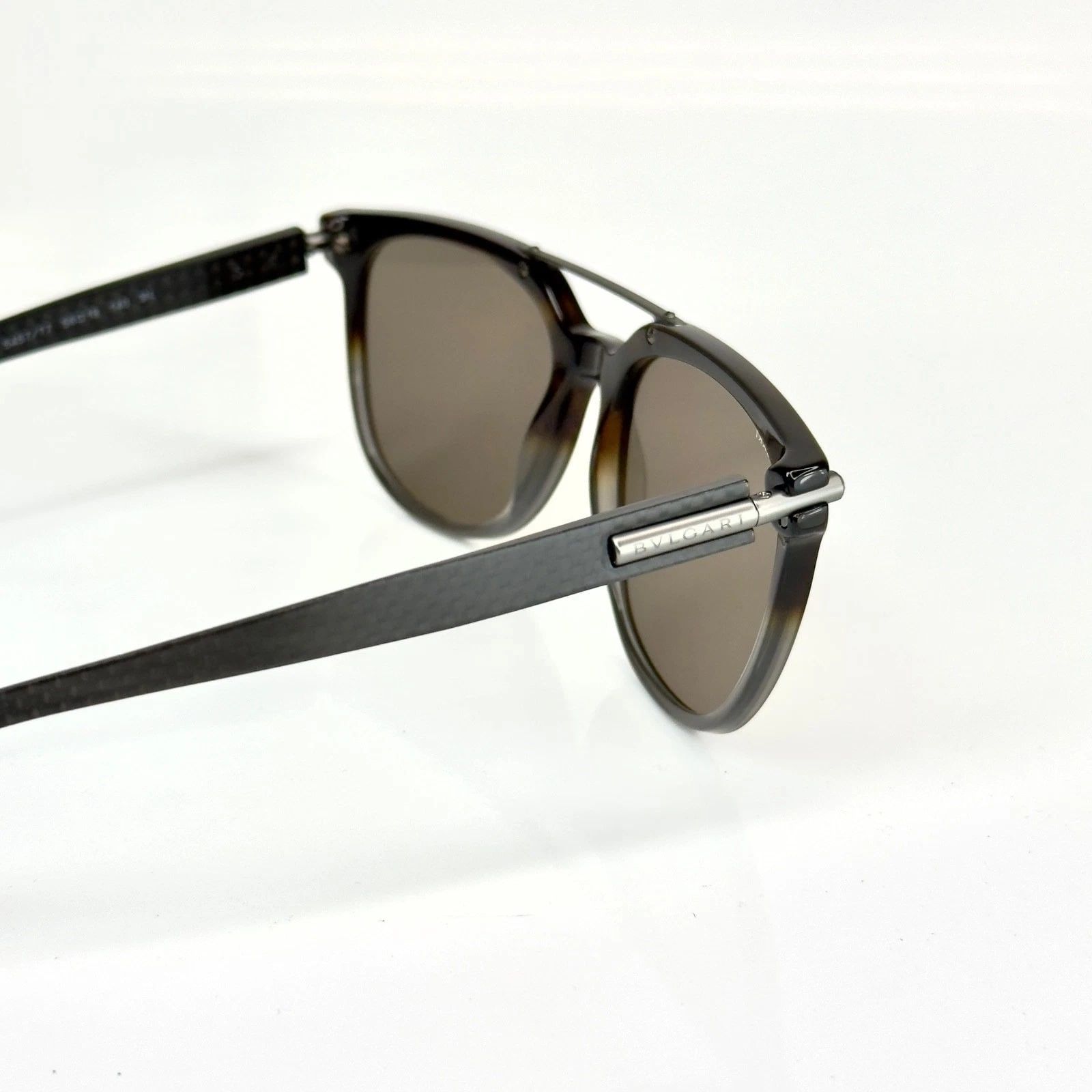 Bvlgari BVLGARI BV7035 7035 Brown Black Sport Pilot Sunglasses Size ONE SIZE - 3 Thumbnail