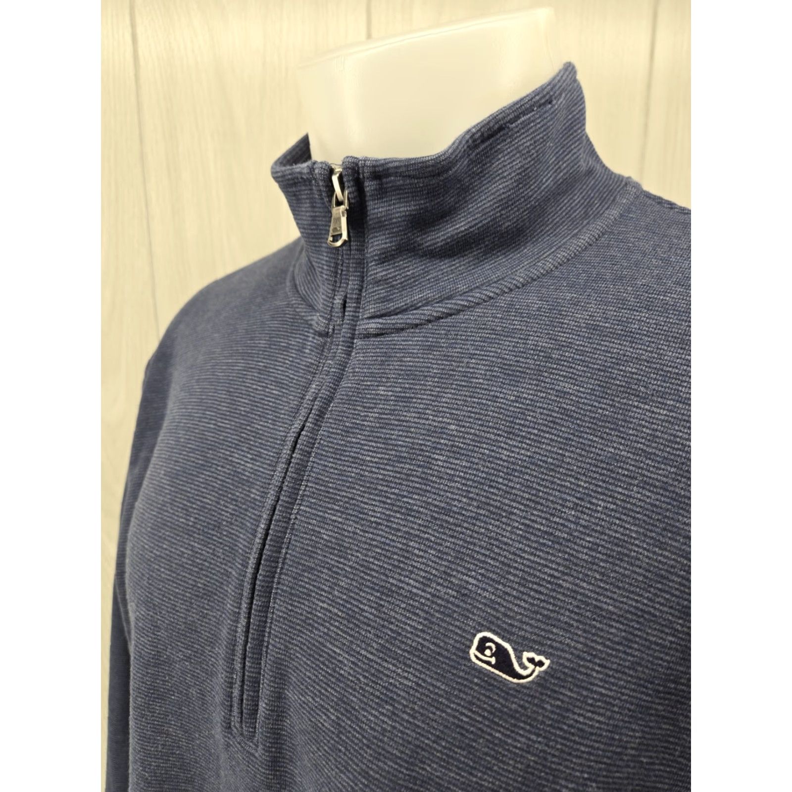 Vineyard Vines Vineyard Vines Pullover Sweater 1/4 Zip Mens XL Blue Logo Embroidered Zipper Casual Hoodie? Size US XL / EU 56 / 4 - 5 Thumbnail
