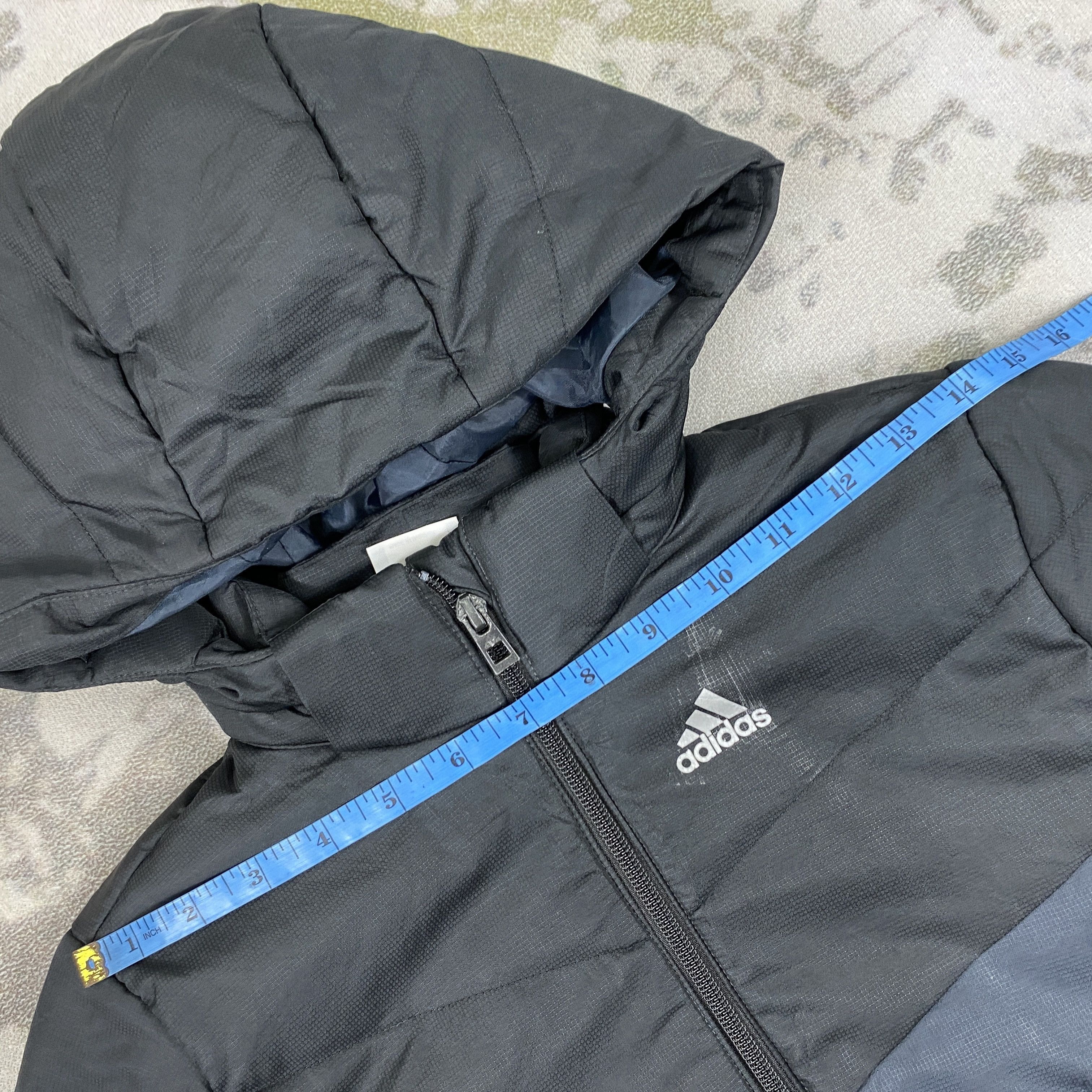 Adidas Adidas Black Puffer Small Jacket- J390 Size US S / EU 44-46 / 1 - 5 Thumbnail