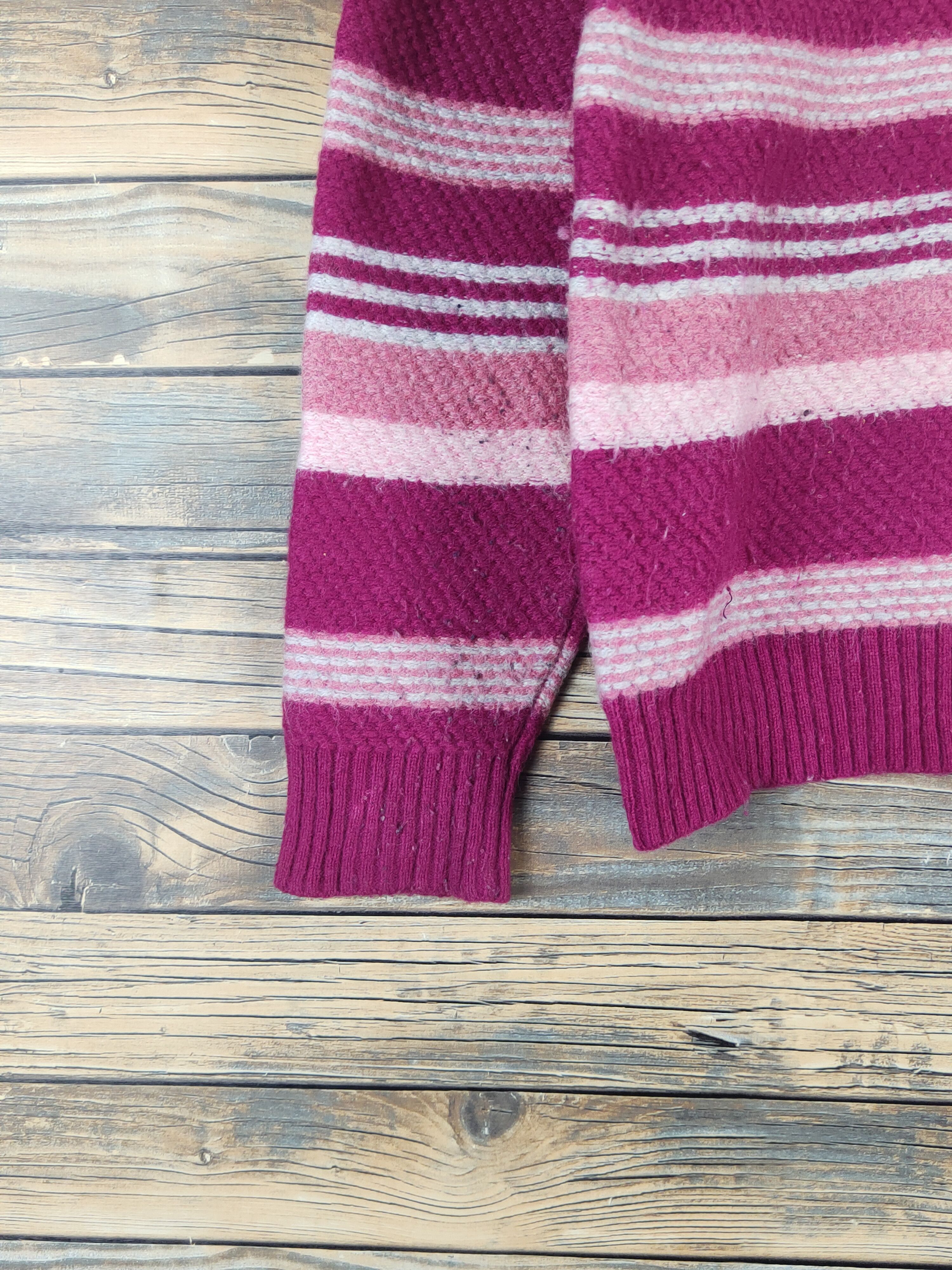 Homespun Knitwear × Japanese Brand × Macbeth Macbeth Pink Knitwear Sweatshirts #W1090 Size L / US 10 / IT 46 - 5 Thumbnail