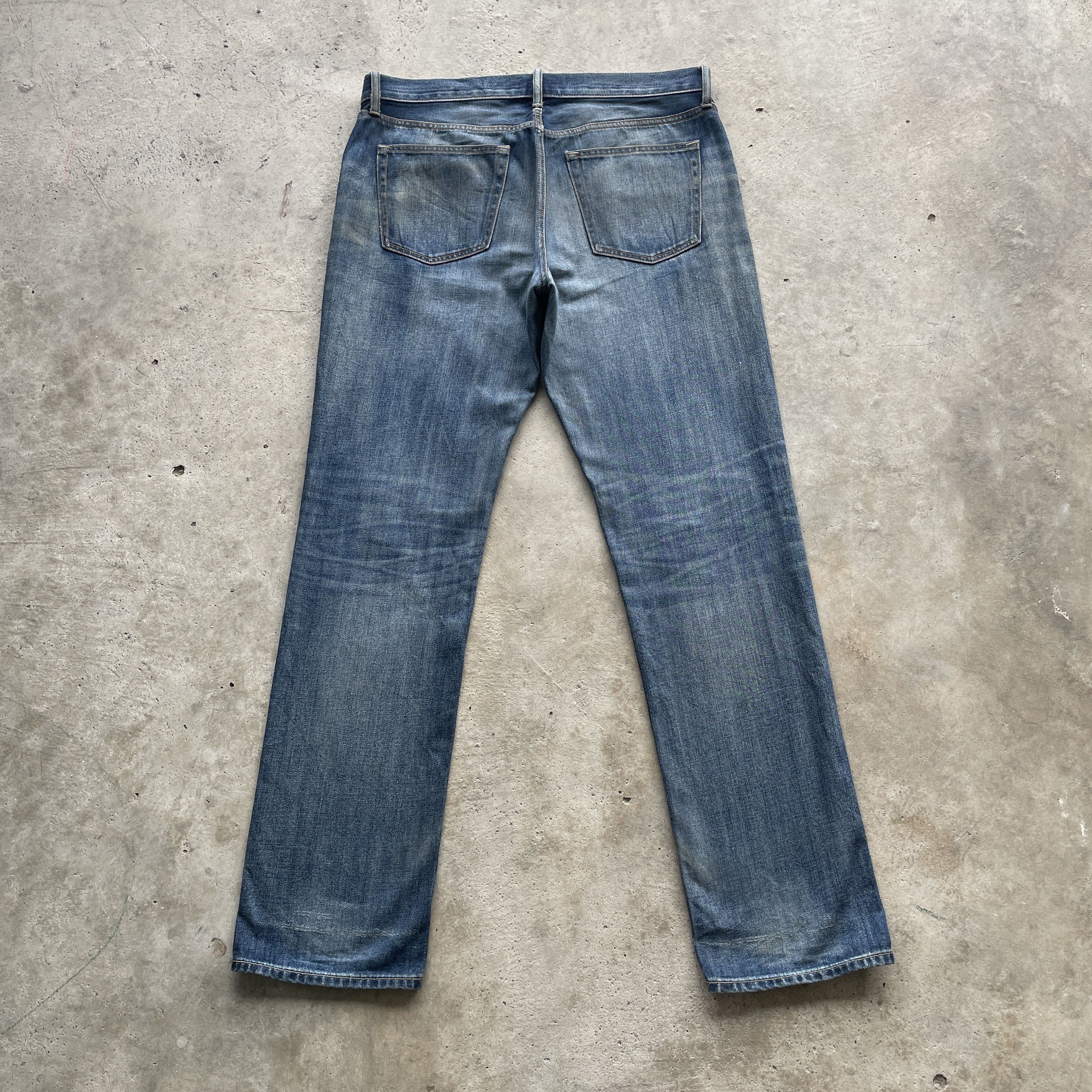 Japanese Brand × Jean VINTAGE JAPANESE JEANS FADED RUSTY DENIM PANTS W37 Size US 37 - 10 Thumbnail