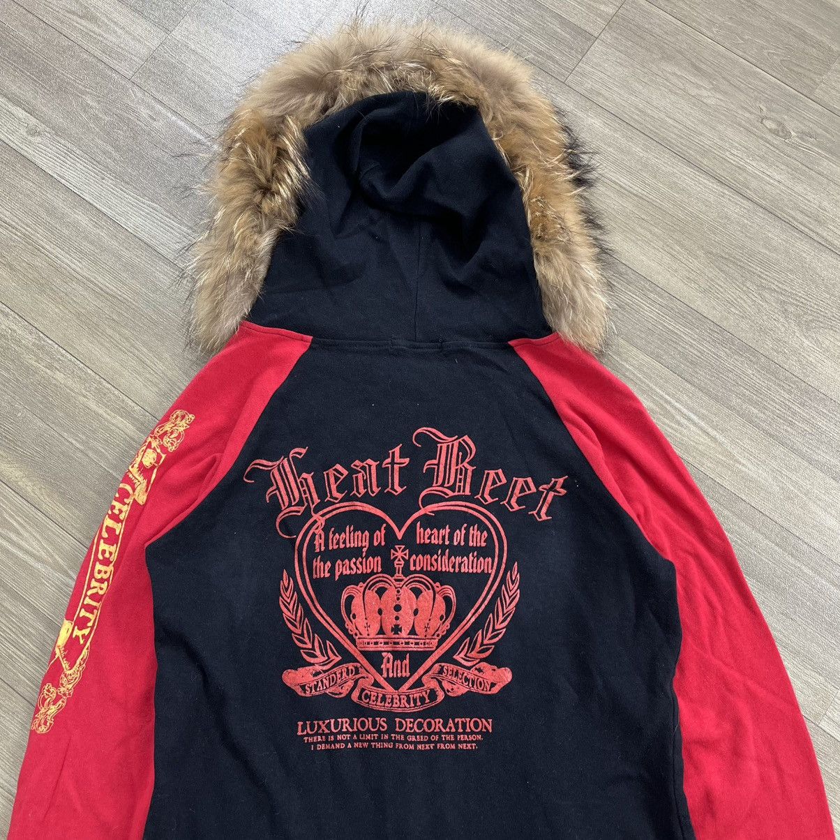 Hysteric Glamour 2000s Slap Stick Grunge Gothic Punk Fur Jacket Lgb Style Size US XS / EU 42 / 0 - 13 Thumbnail