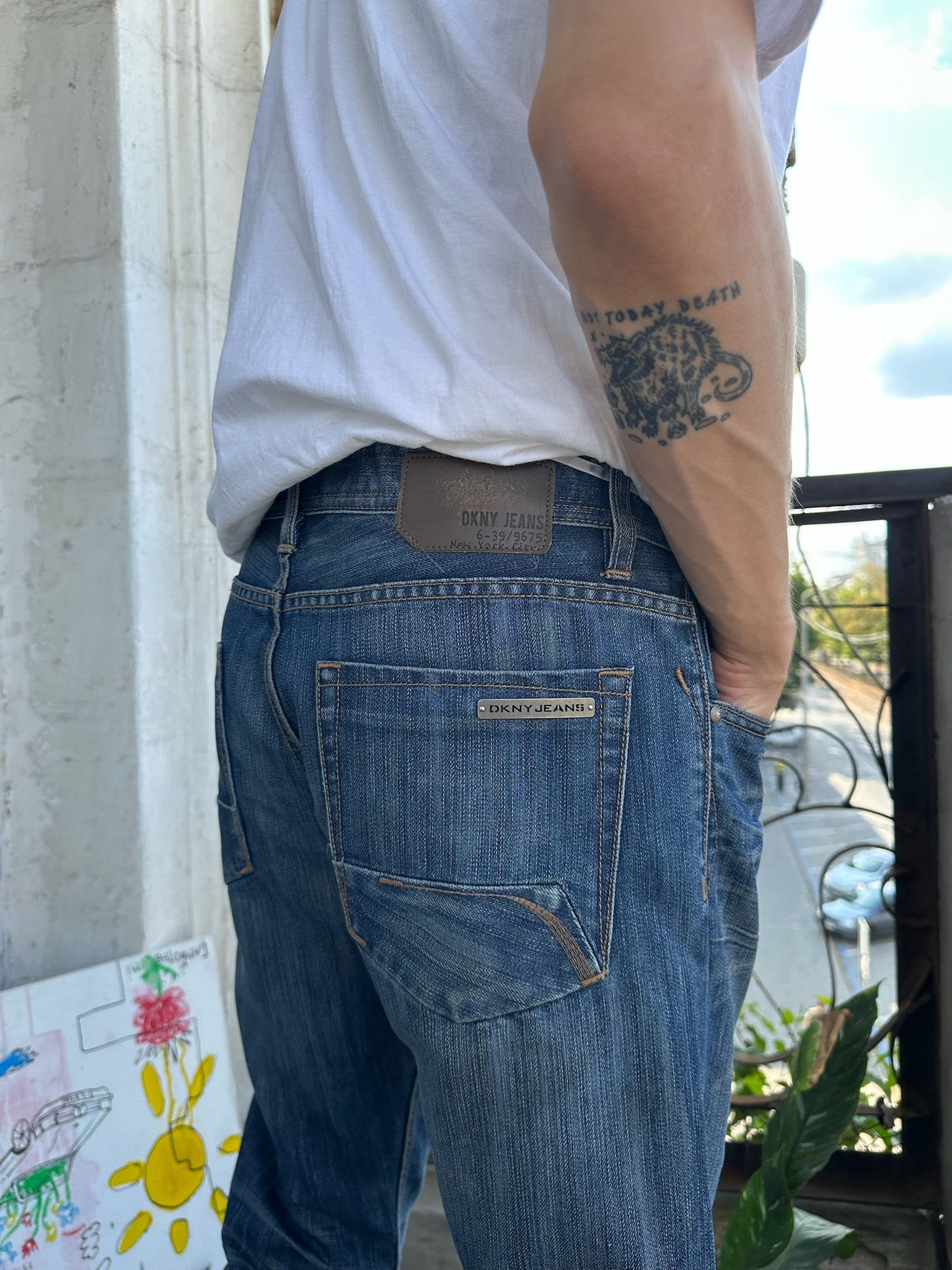 DKNY Vintage Y2K DKNY Jeans Size US 32 / EU 48 - 4 Thumbnail