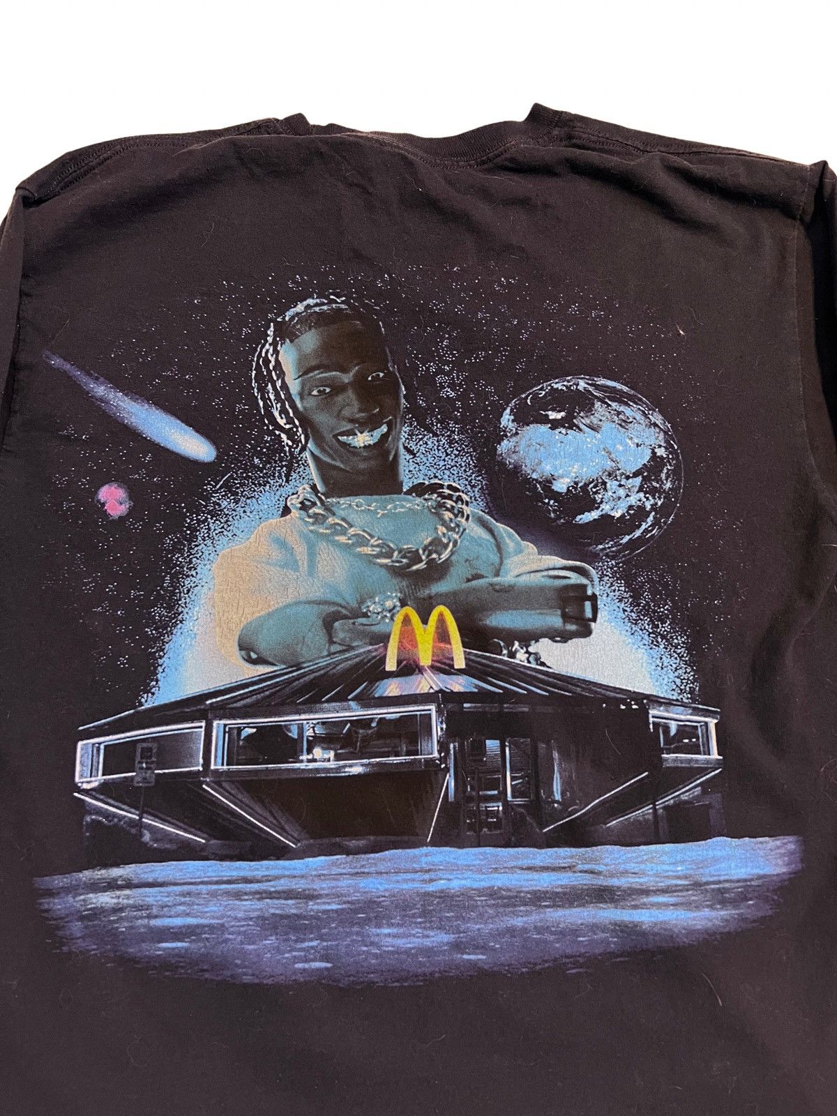 Travis Scott Travis Scott x Mcdonalds Action Figure Space L/S Shirt Size US M / EU 48-50 / 2 - 1 Thumbnail