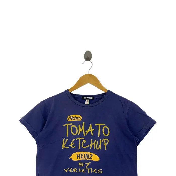Beams Plus BEAMS PLUS x HEINZ Tomato Ketchup Pure Indigo Tee Shirt Size S / US 4 / IT 40 - 2 Thumbnail