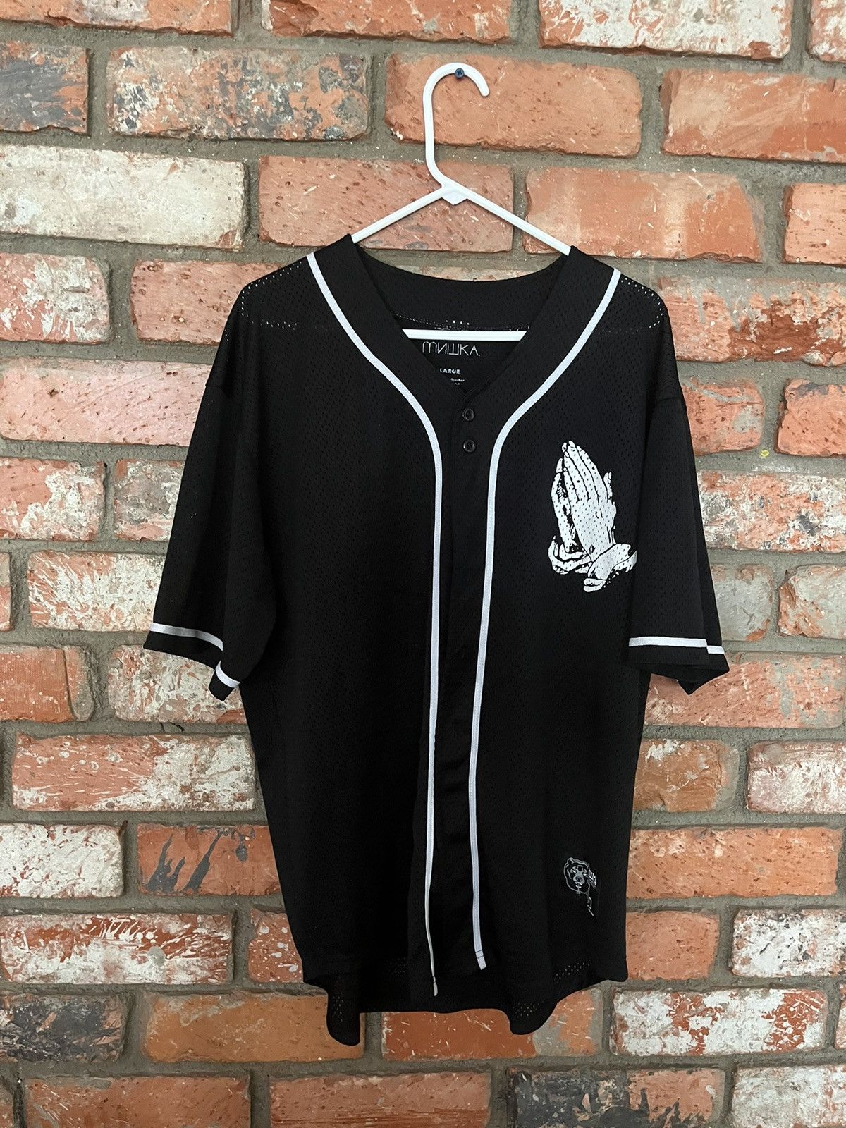 Japanese Brand × Mishka MISHKA “DEATH” JERSEY Size US L / EU 52-54 / 3 - 1 Thumbnail