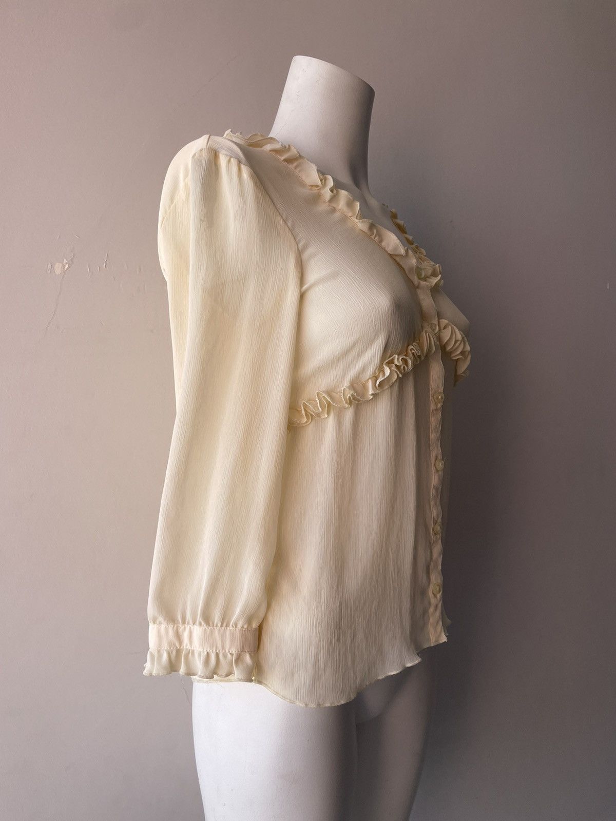 Vintage Italian silk dress Size M / US 6-8 / IT 42-44 - 5 Thumbnail