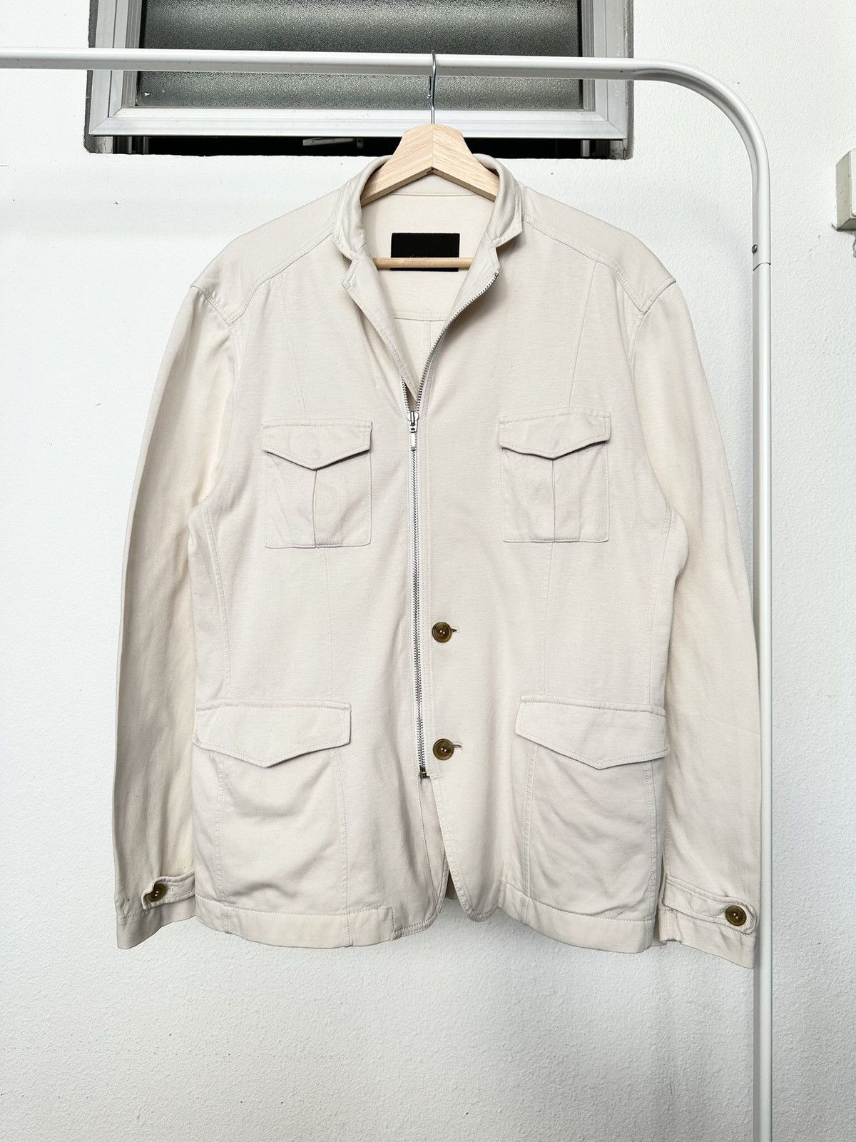 Kiminori Morishita 00's Tete Homme zip up cotton jacket Size US M / EU 48-50 / 2 - 5 Thumbnail