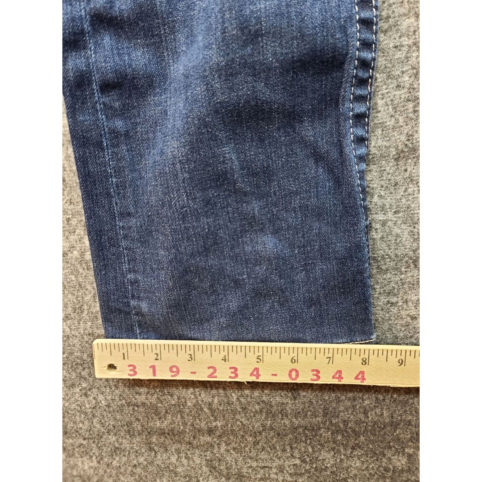 Vintage VINTAGE Rock Revival Jeans Womens 28 Celine Bootcut Cowgirlcore Embroidered Rhinestone Blue Denim Stretch Size 28" / US 6 / IT 42 - 6 Thumbnail