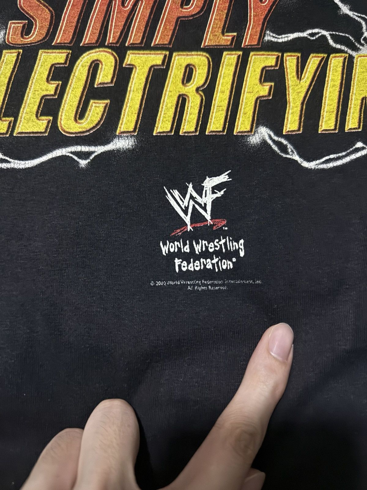 Vintage VINTAGE 00s WWF The Rock Brahma Bull T Shirt Y2K Size US M / EU 48-50 / 2 - 6 Thumbnail