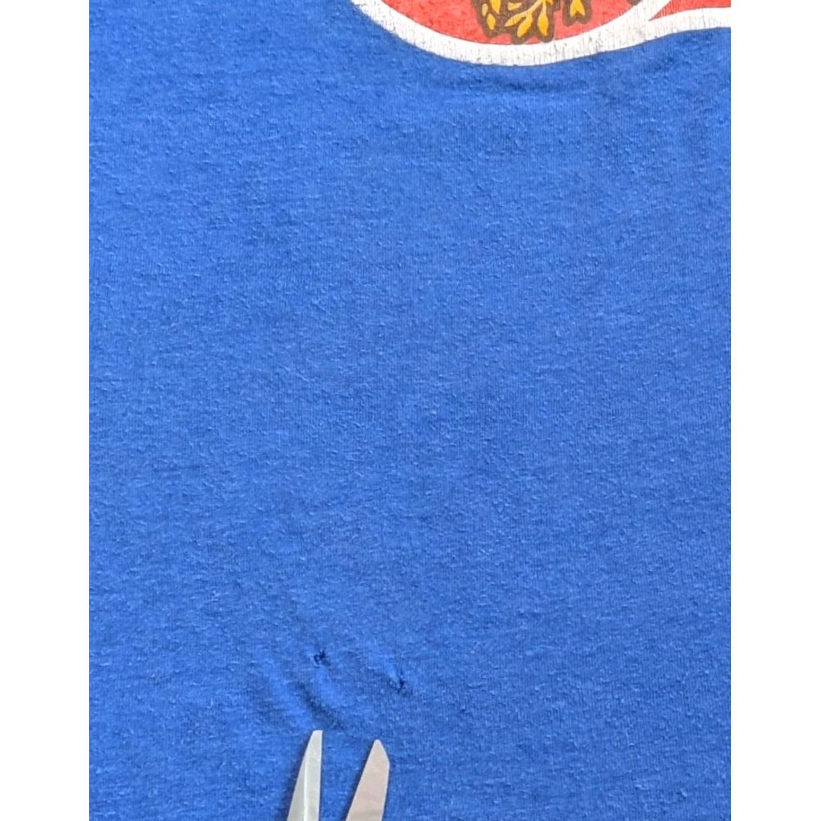 Vintage VINTAGE Quaker Oh's Cereal Shirt Oats Single Stitch 80s Rare Made In USA S/M Size US M / EU 48-50 / 2 - 6 Thumbnail
