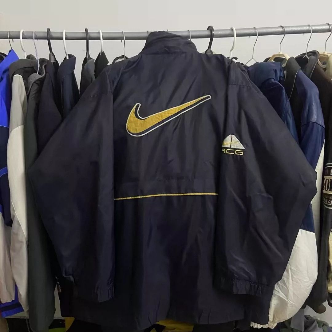 Nike ACG Vintage Nike Oversized Sports Jacket / Track Jacket Size US XL / EU 56 / 4 - 2 Thumbnail