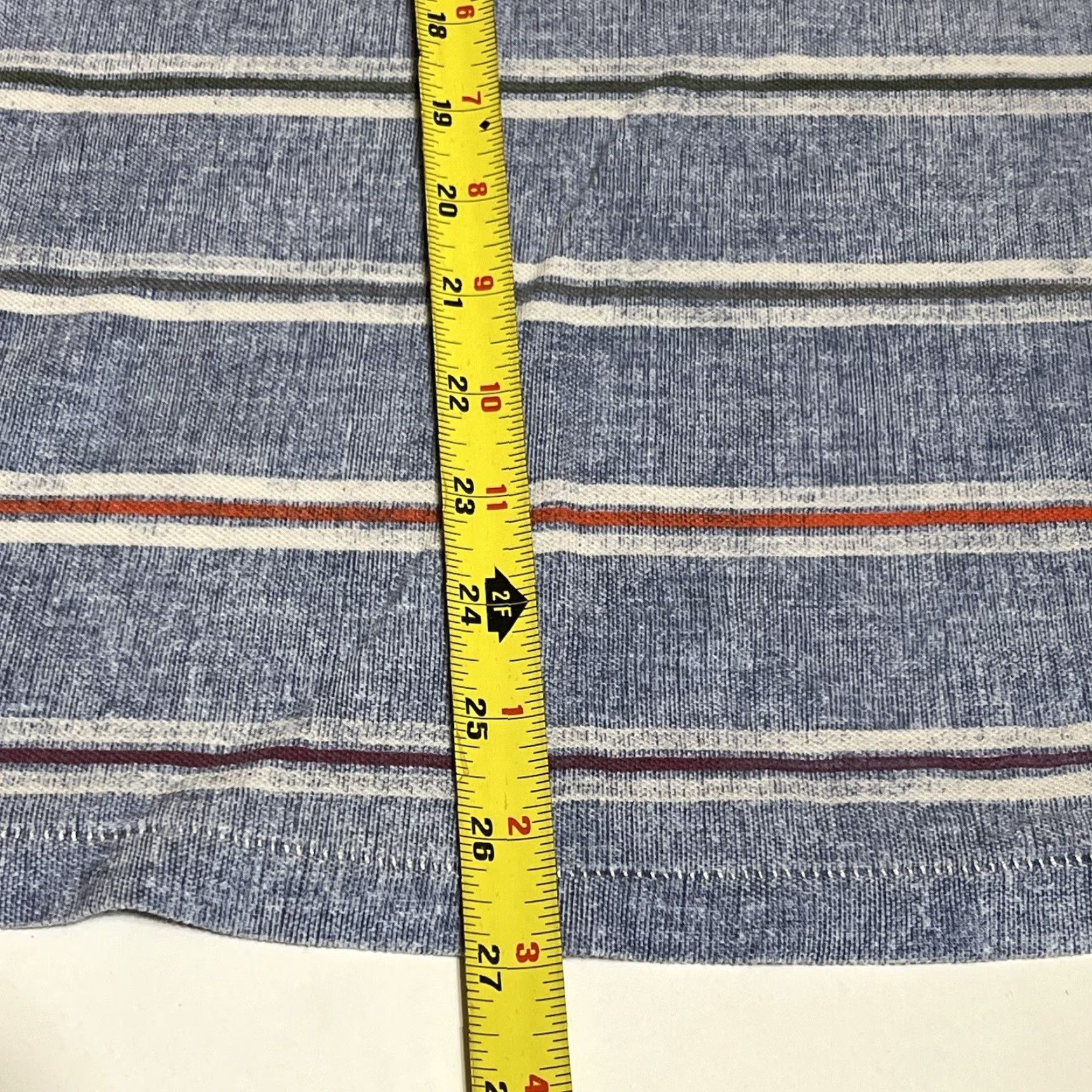 Tommy Bahama Tommy Bahama Polo Shirt Men XL Island Modern Fit 100% Cotton Blue Striped Polo Shirt Casual Travel Men Size US XL / EU 56 / 4 - 5 Thumbnail