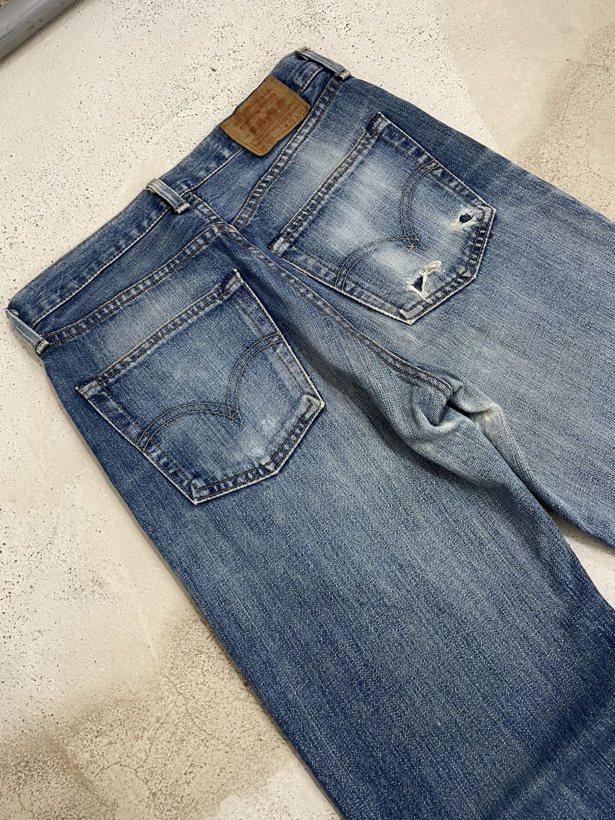 Levi's × Vintage Levis 502 Vintage Japan Button Lightwash Zipfly Size US 29 - 7 Thumbnail