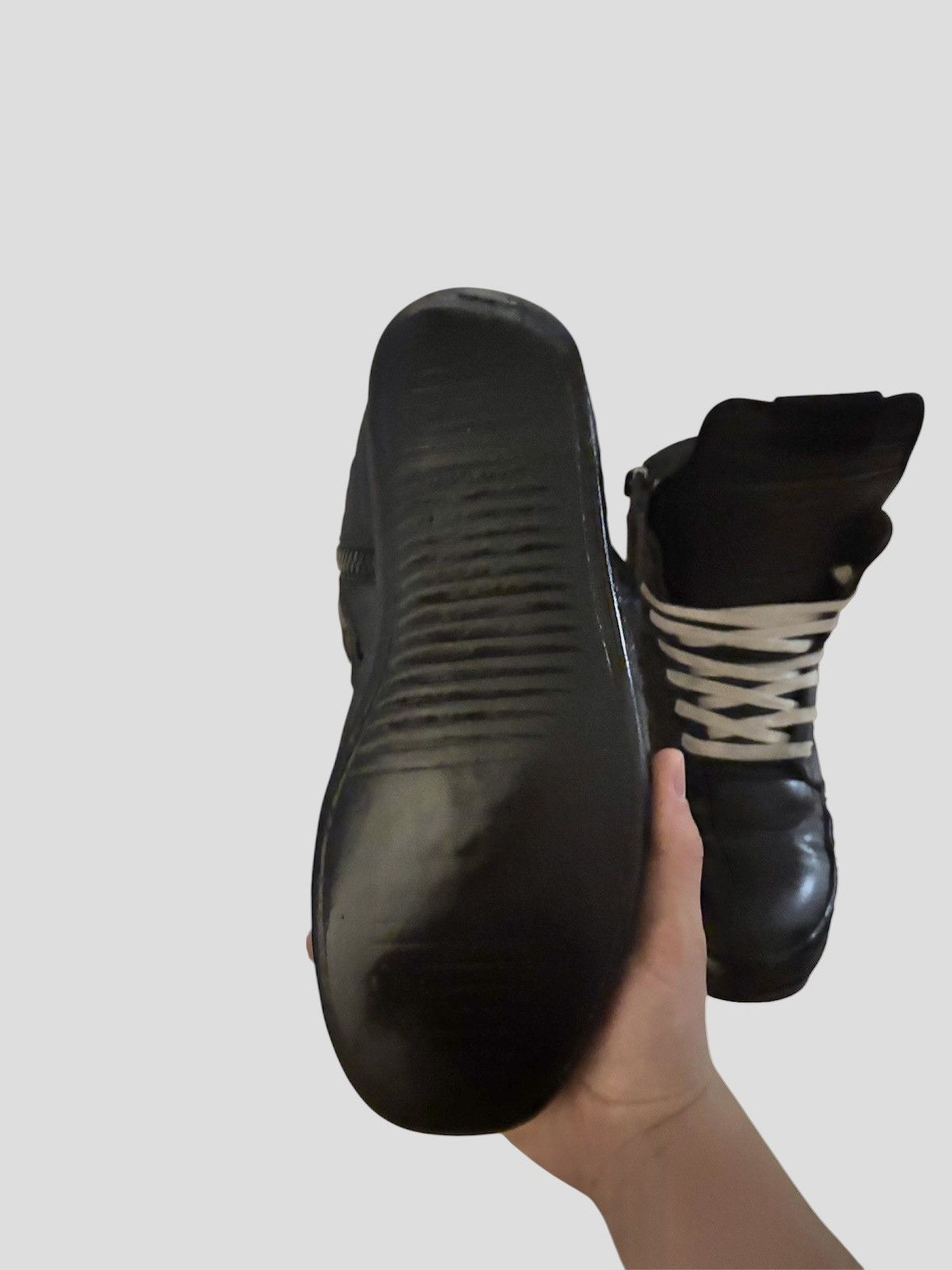 Rick Owens Rick Owens Geobasket Black Size US 10.5 / EU 43-44 - 3 Thumbnail