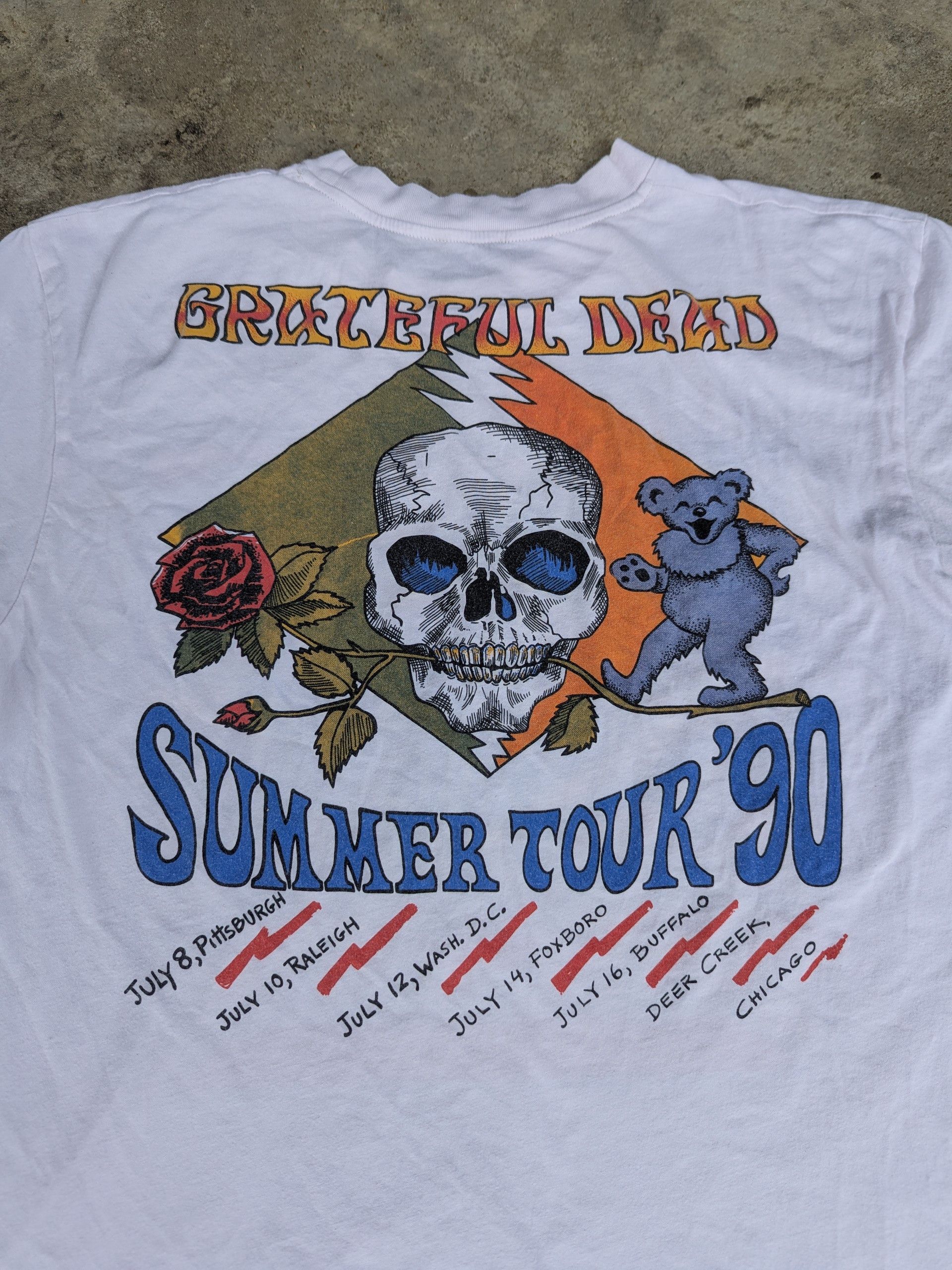 Band Tees × Grateful Dead Band Tee Grateful Dead Tuor T Shirt Size US S / EU 44-46 / 1 - 10 Thumbnail