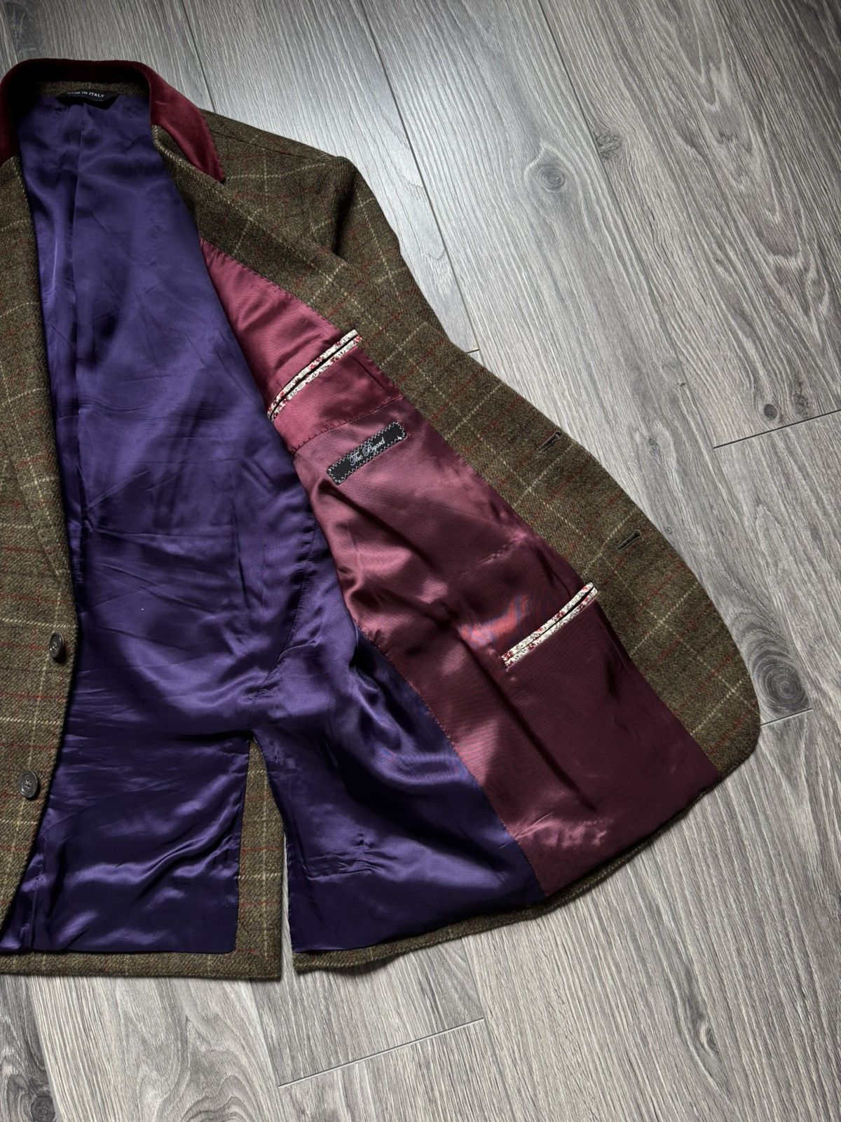 Paul Smith Paul Smith Byard Herringbone Tweed Checkered Blazer Jacket Size 50R - 7 Thumbnail