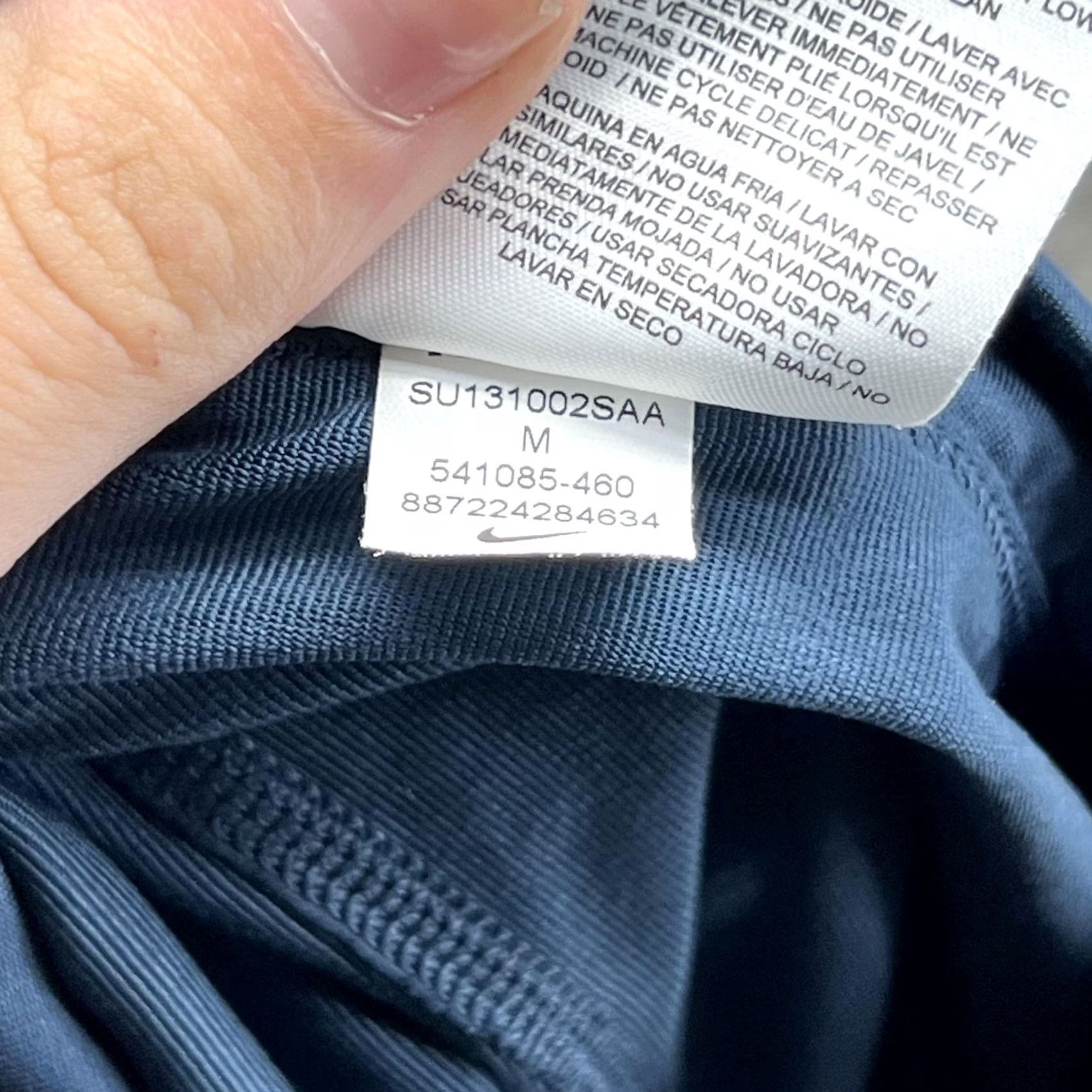 Nike Nike Skort Womens Medium Blue Dri-FIT Pleated Tennis Athletic Pull On Stretch Size ONE SIZE - 5 Thumbnail
