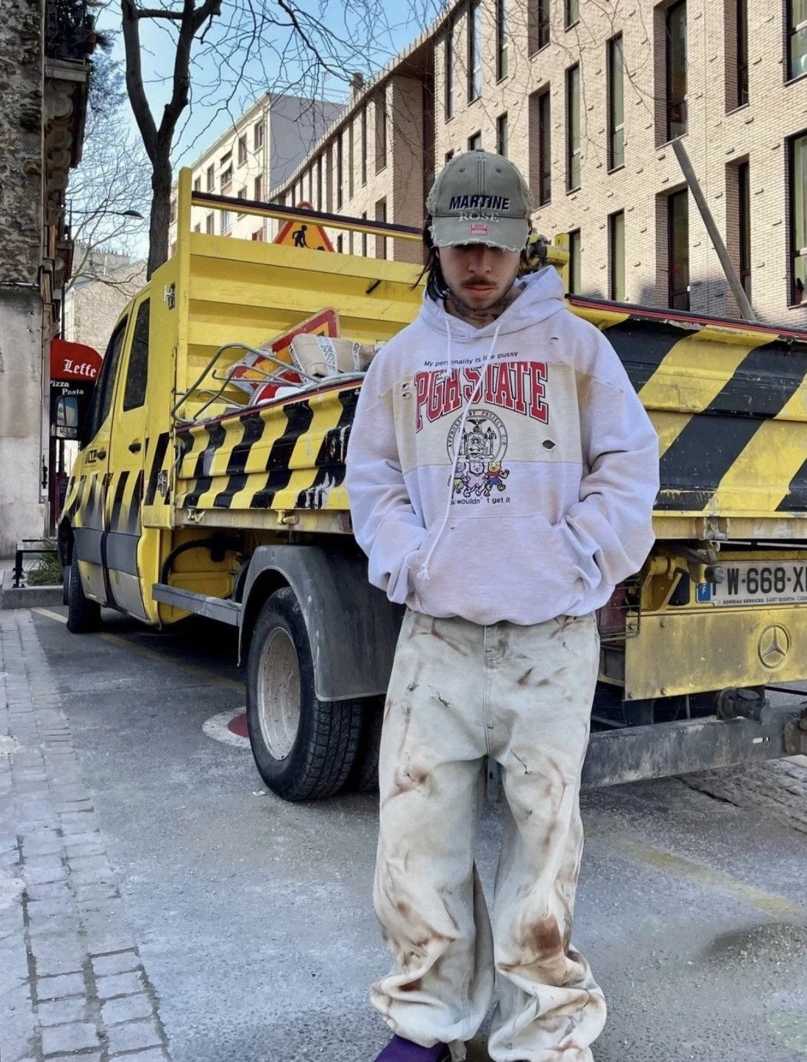 PROJECT G/R Grailz project GR Mud Destroy Hoodie Size US M / EU 48-50 / 2 - 9 Thumbnail