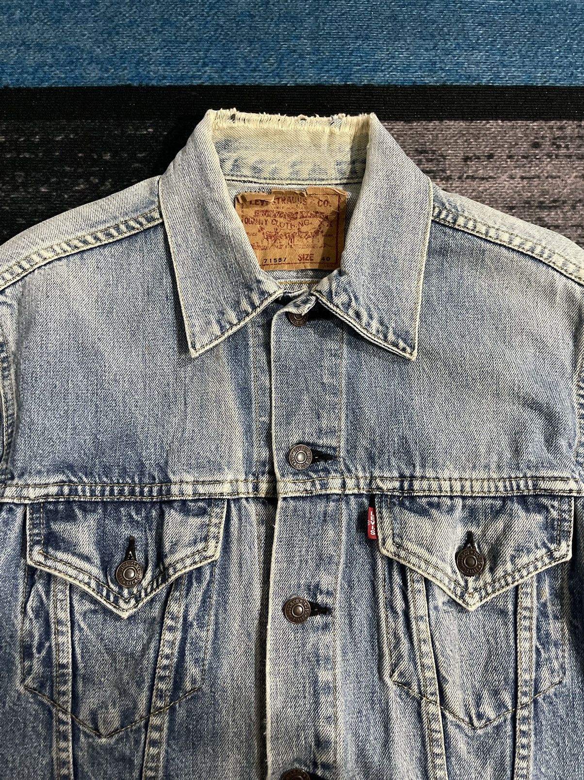 Levi's VINTAGE LEVIS 71557 DENIM JACKET Size US M / EU 48-50 / 2 - 6 Thumbnail