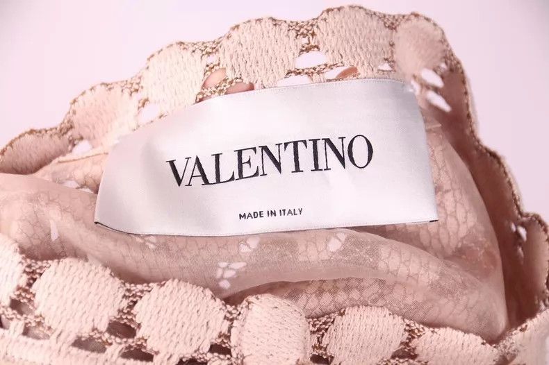 Valentino Valentino Beige lace embroidered short coat Size S / US 4 / IT 40 - 7 Thumbnail