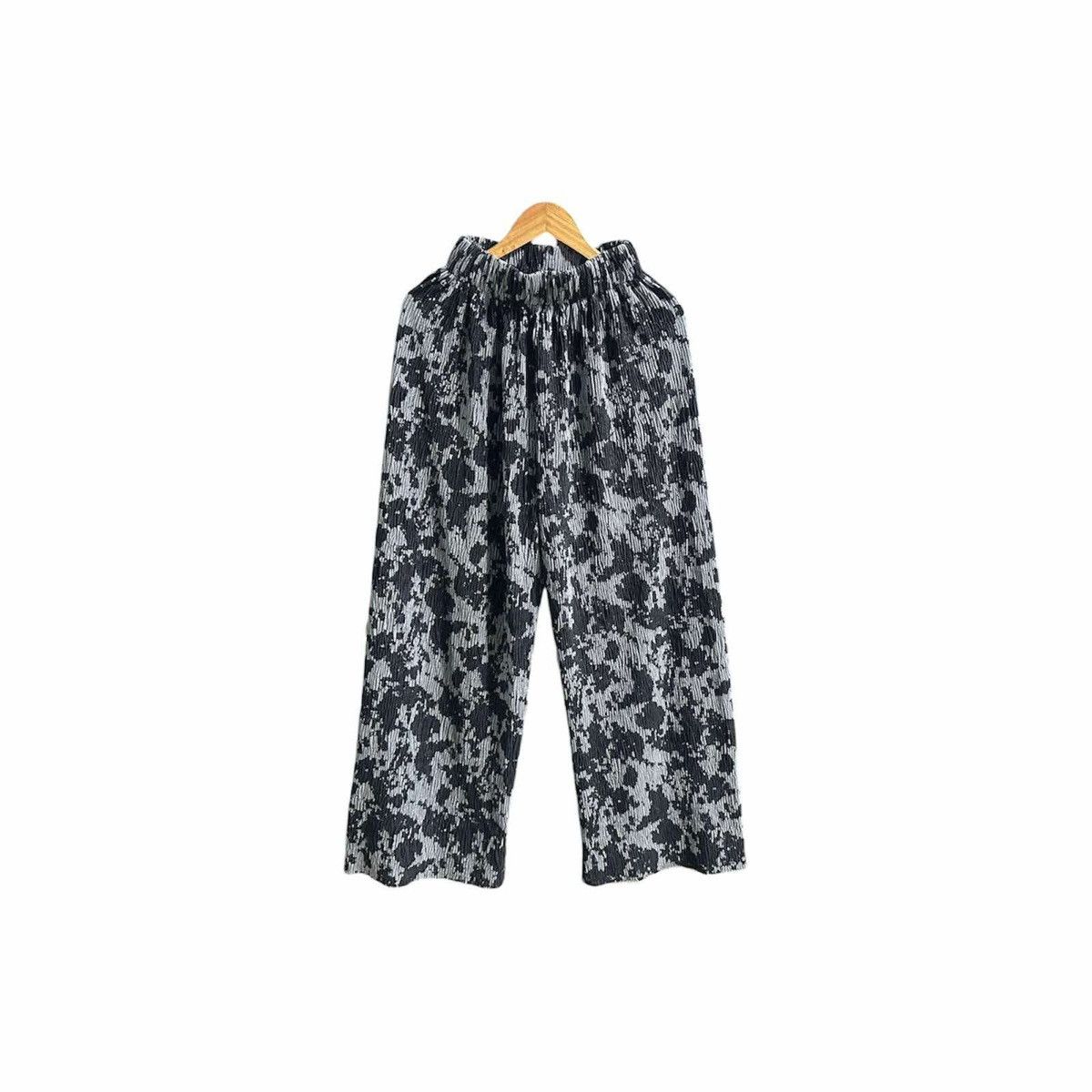 Japanese Brand × Pleats Please Issey Miyake 🔥Sick Japanese Pleated Issey Miyake Style Wide Pants Flared Size US 30 / EU 46 - 1 Thumbnail