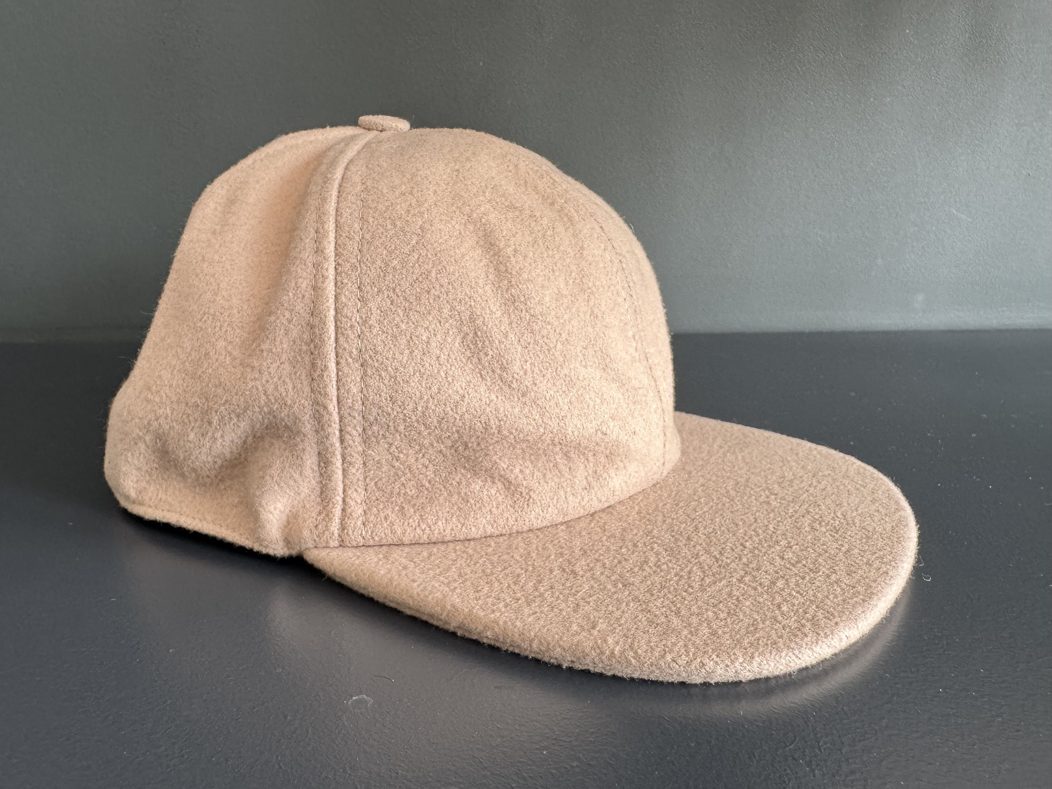 Carven Carven Wool Cap, Beige, Size 56 Size ONE SIZE - 1 Thumbnail