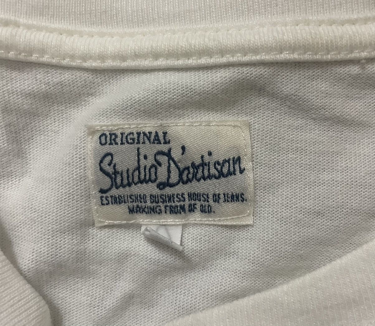 Studio D'Artisan Studio D’artisan Embroidered Tshirt Japanese Brand Size US M / EU 48-50 / 2 - 4 Thumbnail