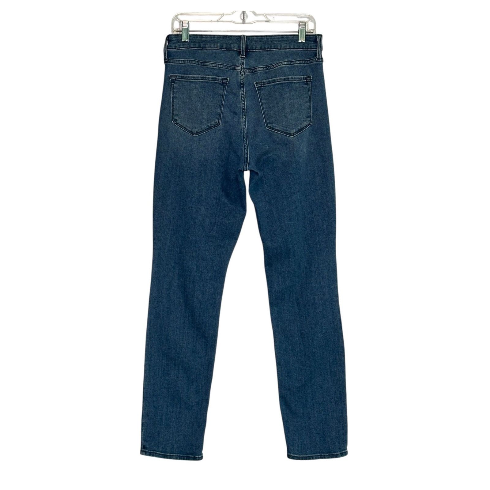 Old Navy Old Navy blue high rise straight legs jeans size 10 Size 32" / US 10 / IT 46 - 2 Thumbnail