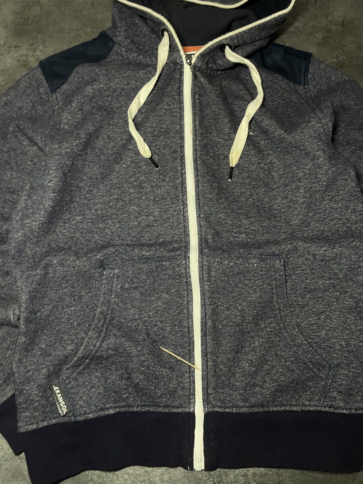 Kangol Kangol Hoodie Zip Vintage Y2K Mini Logo Rare Hype Size US S / EU 44-46 / 1 - 14 Thumbnail