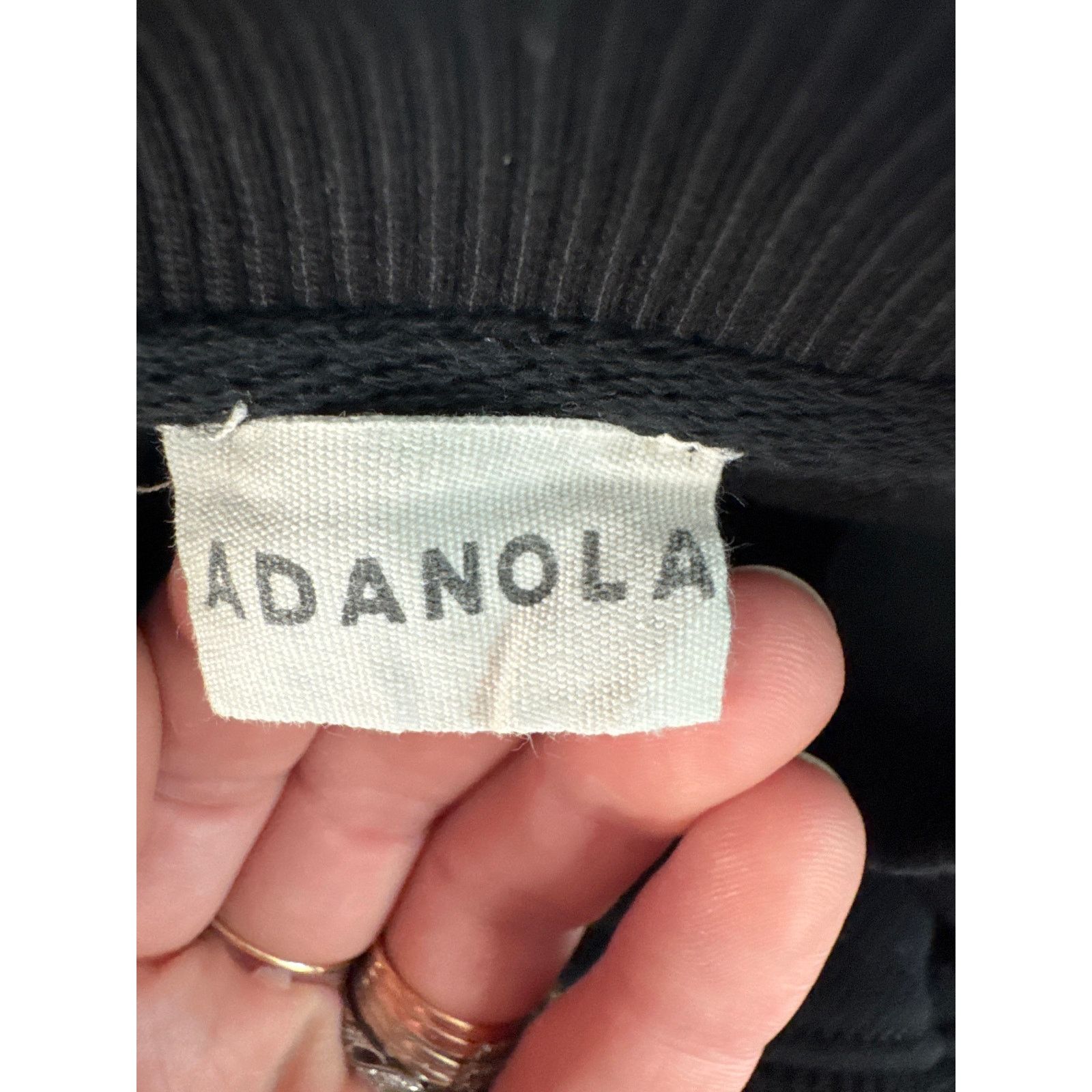 Other ADANOLA Varsity Oversized Sweatshirt - Black Size Small Size S / US 4 / IT 40 - 7 Thumbnail