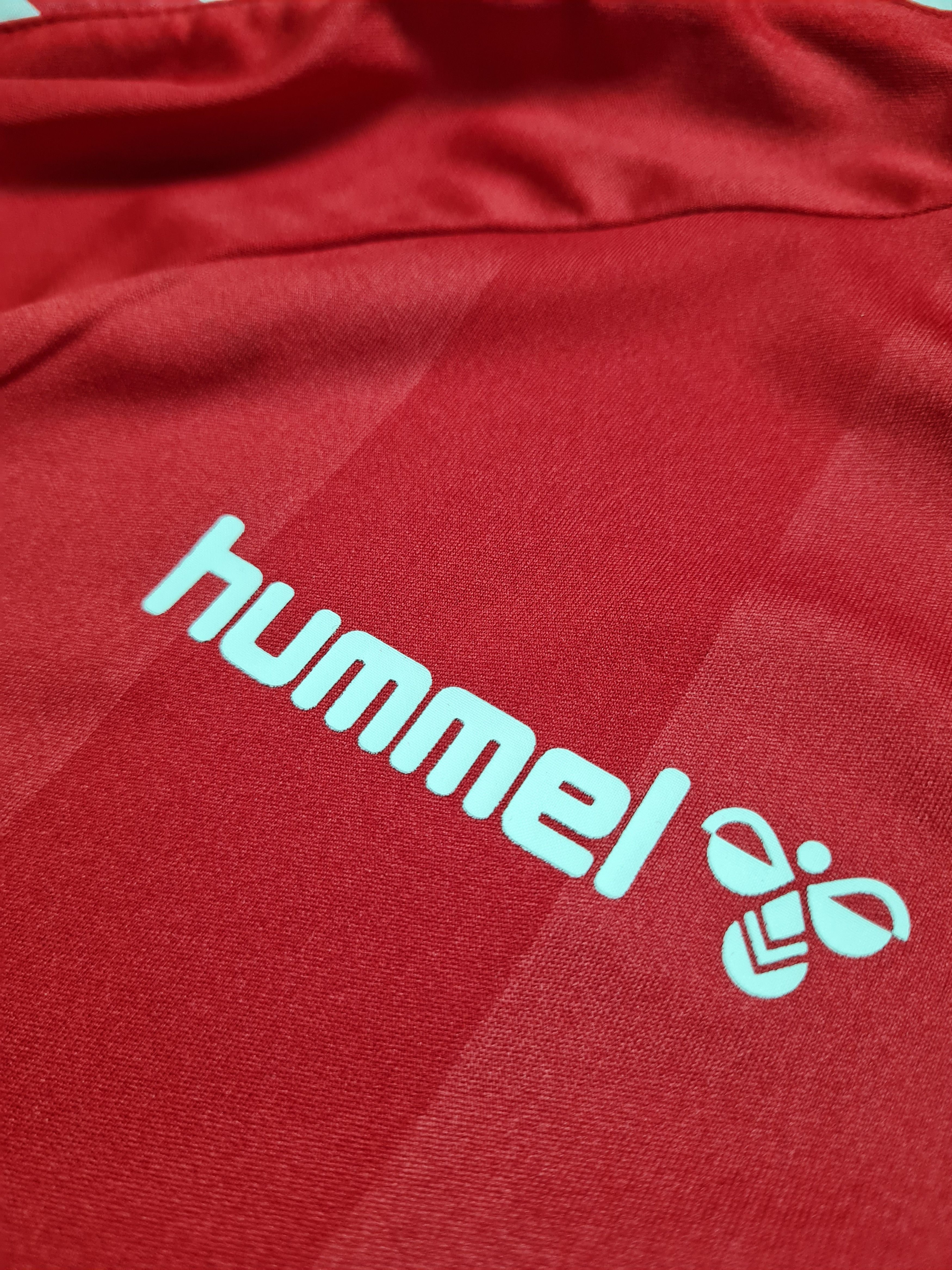 Hummel RETRO DENMARK 1983 #8 JESPER OLSEN FOOTBALL SHIRT HUMMEL Size US M / EU 48-50 / 2 - 16 Thumbnail