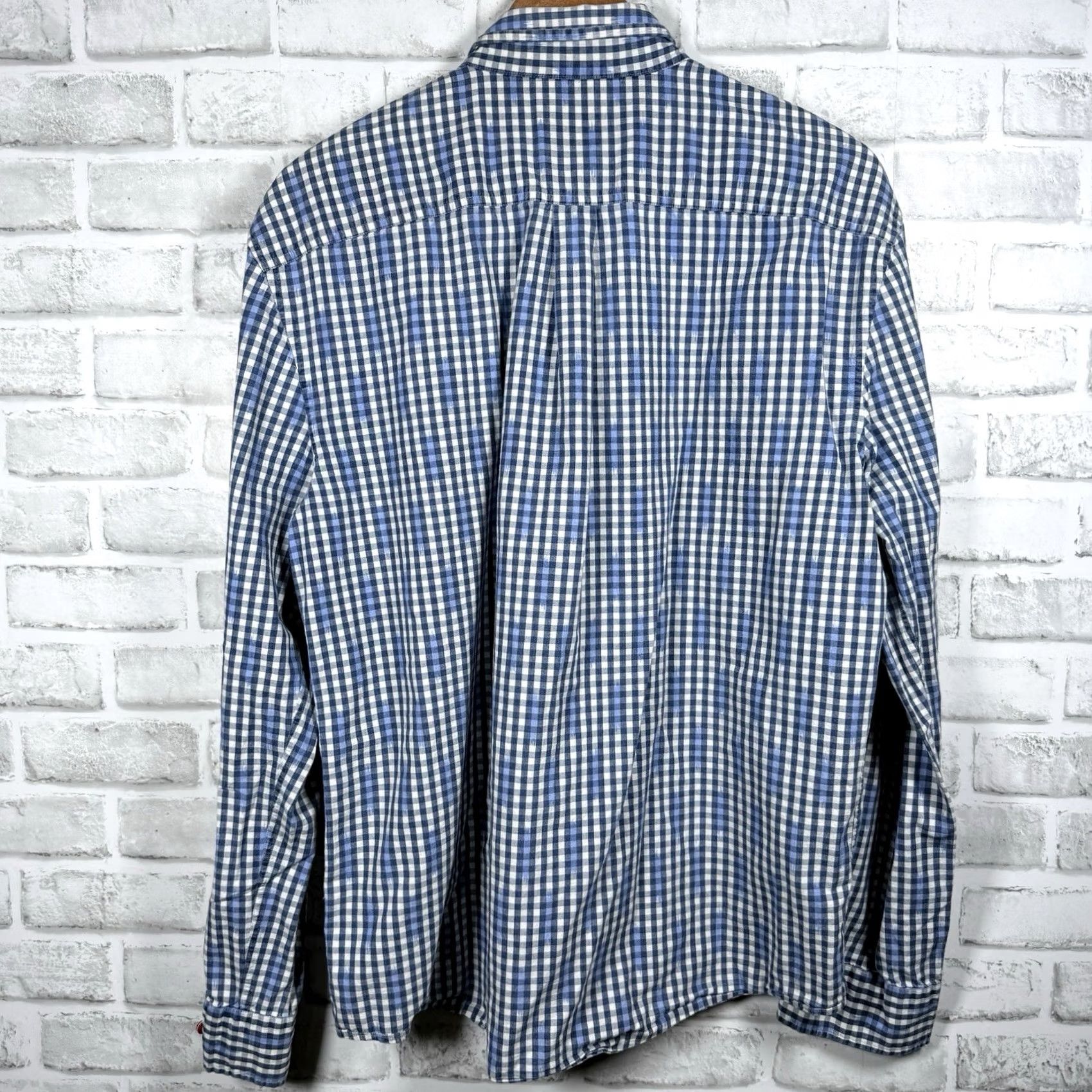 johnnie-O Johnnie-O Hangin Out Plaid Blue Long Sleeve Button-Down Shirt Mens L Size US L / EU 52-54 / 3 - 5 Thumbnail