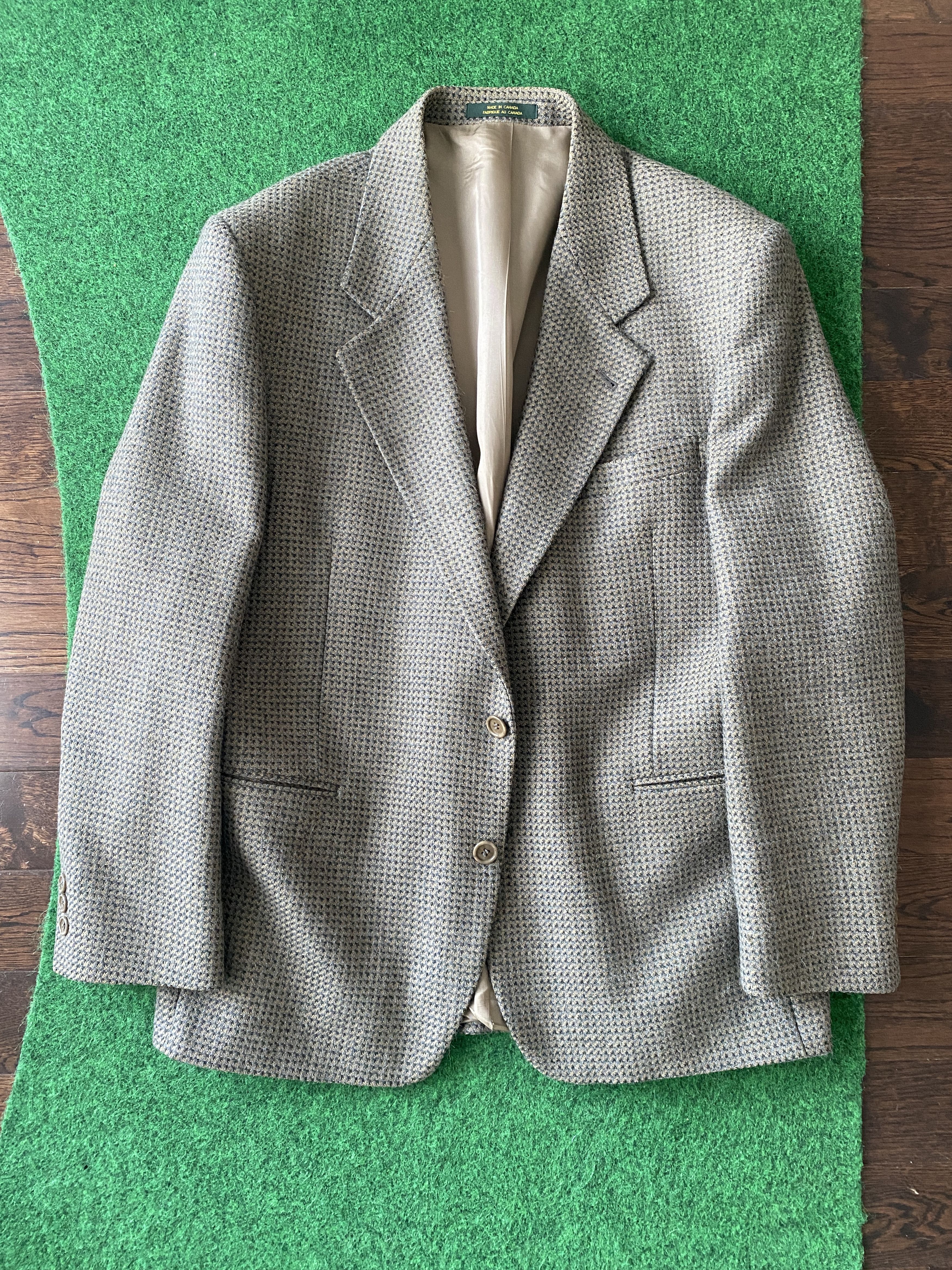 Vintage Vintage Made in Canada Wool Alpaca Jacket Size 44R - 1 Thumbnail