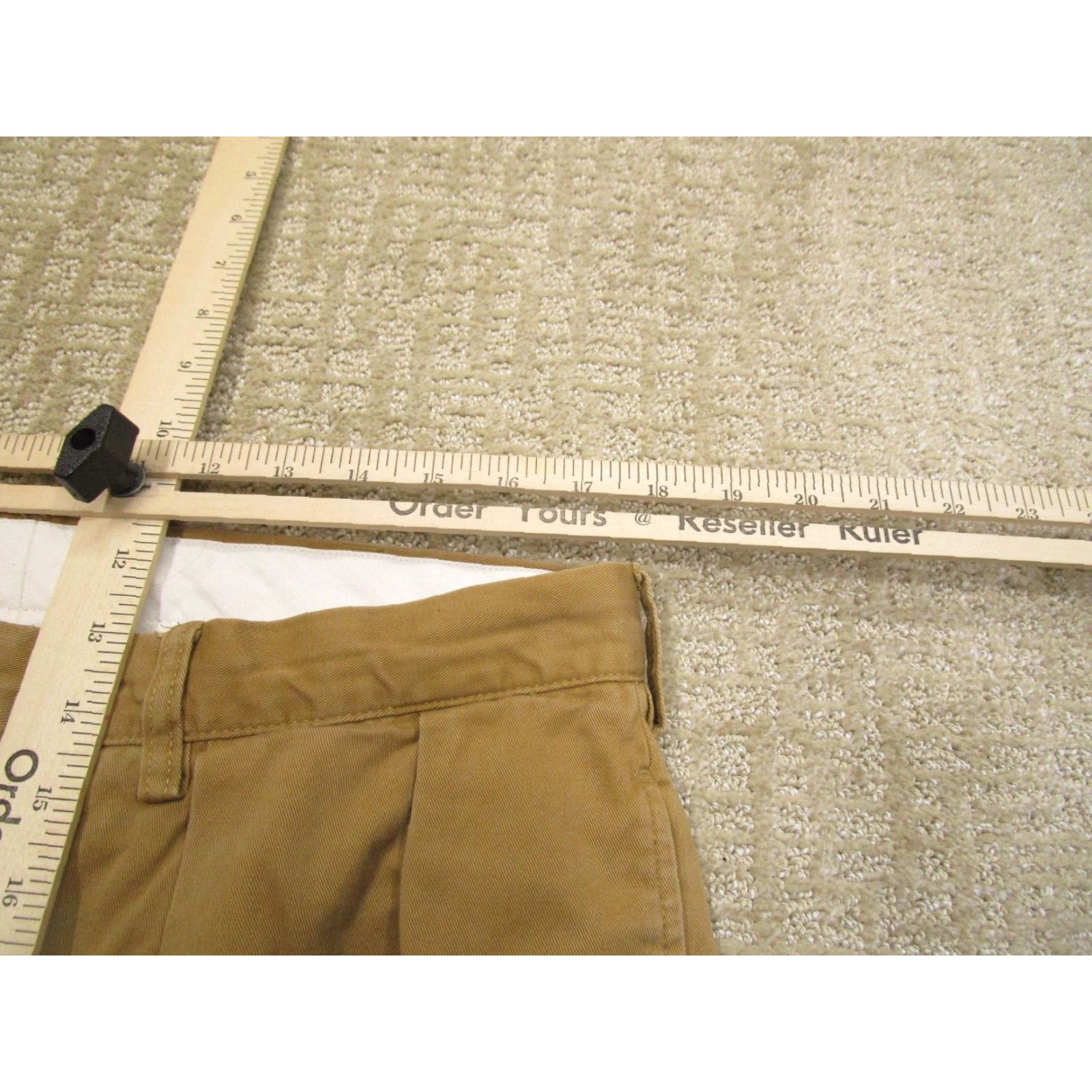 Polo Ralph Lauren Polo Ralph Lauren Pants Men 36x32 Pleated Brown Cropped? (Not in original) Size US M / EU 48-50 / 2 - 5 Thumbnail