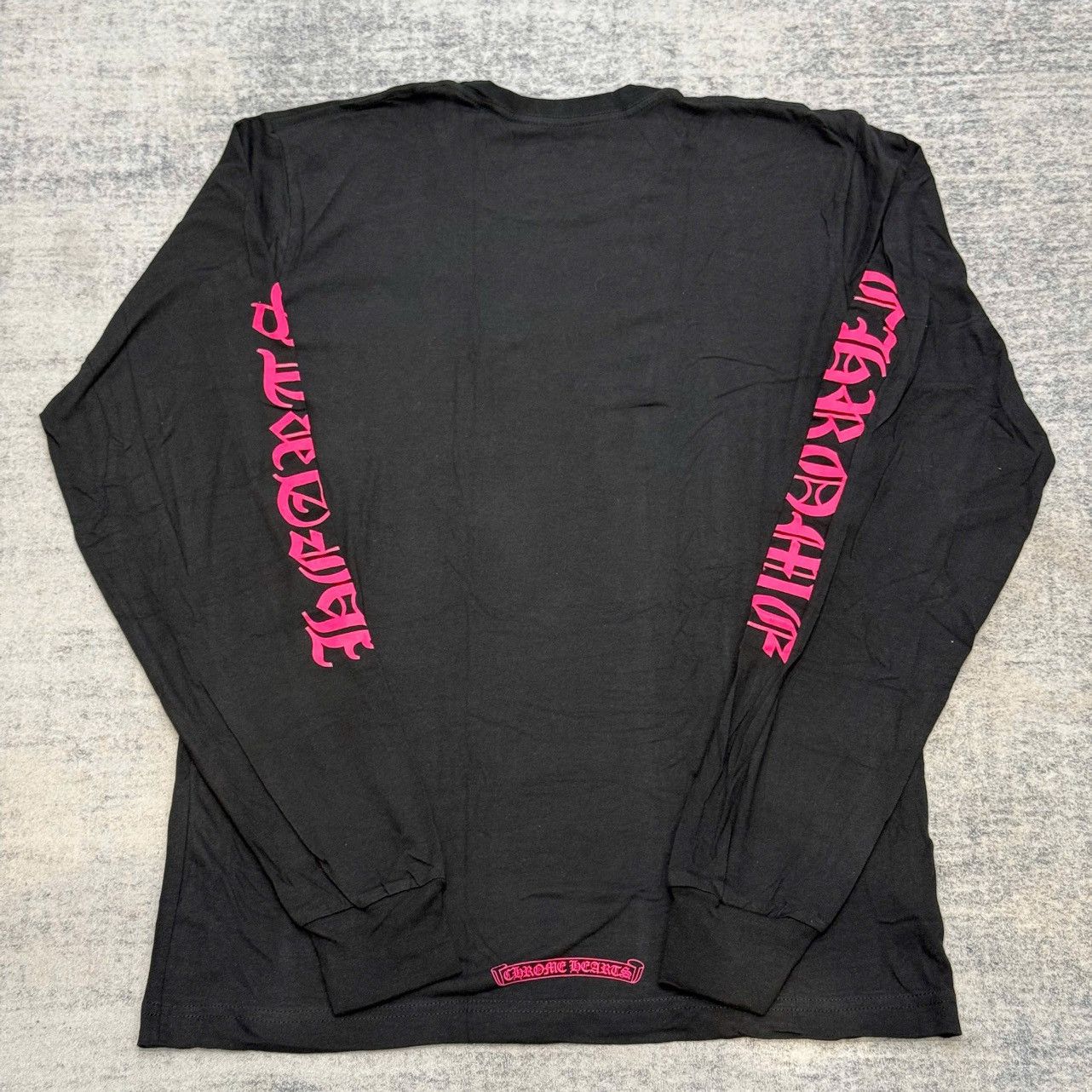 Chrome Hearts Chrome hearts neon magenta prints long sleeve black Size US M / EU 48-50 / 2 - 8 Thumbnail