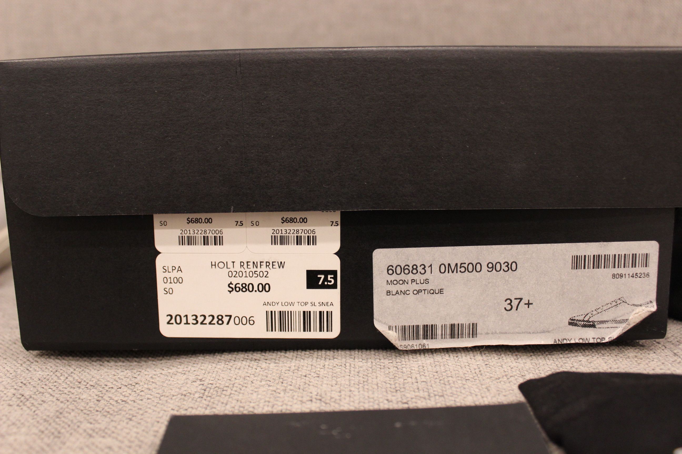Saint Laurent Paris Saint Laurent Wmns Andy Optic White 606831 Size US 7.5 / IT 37.5 - 10 Thumbnail