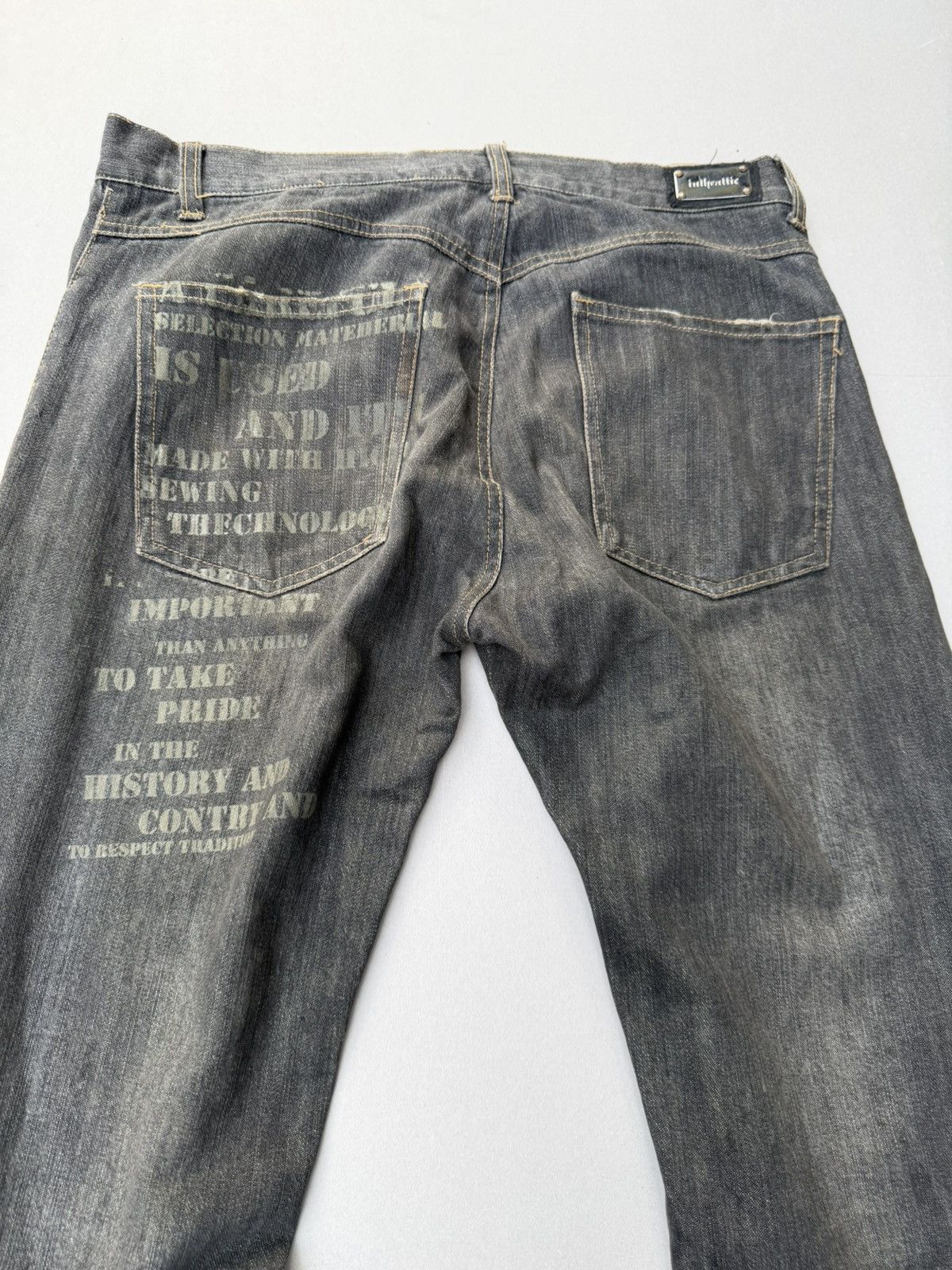 In The Attic lace up flare jeans Size US 31 - 6 Thumbnail