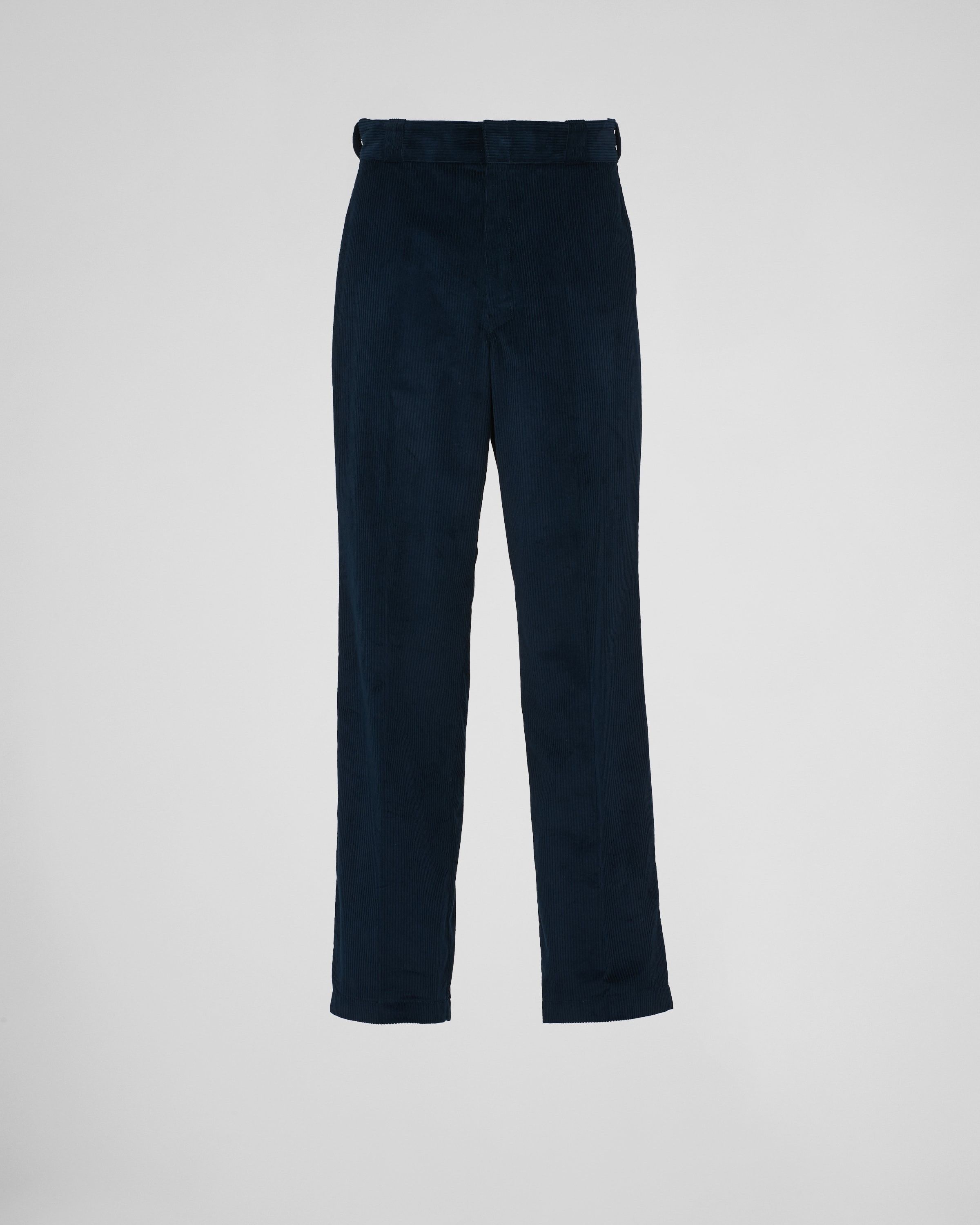 Prada o1la1rc1a0925 Corduroy Pants in Blue Size US 30 / EU 46 - 1 Thumbnail