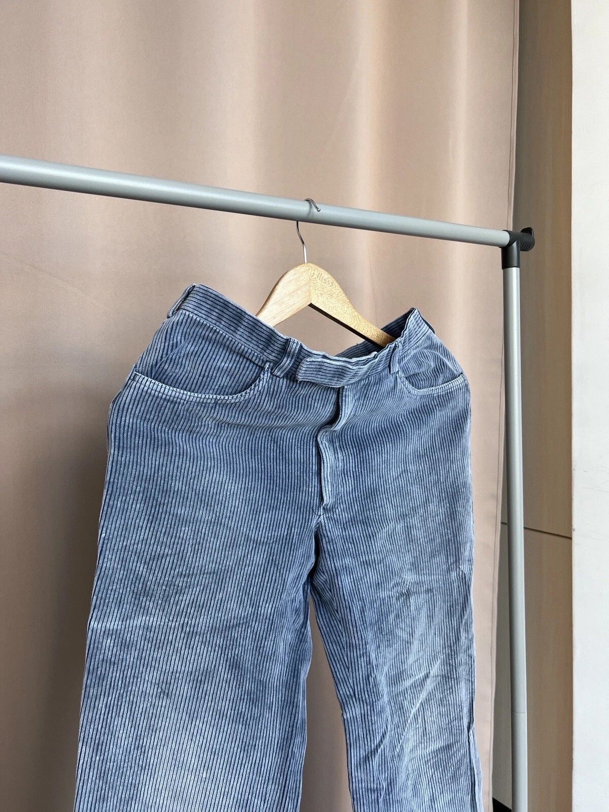 Aquascutum Aquascutum Corduroy Pants Mens Size S/M Velvet Troursers Size US 34 / EU 50 - 2 Thumbnail