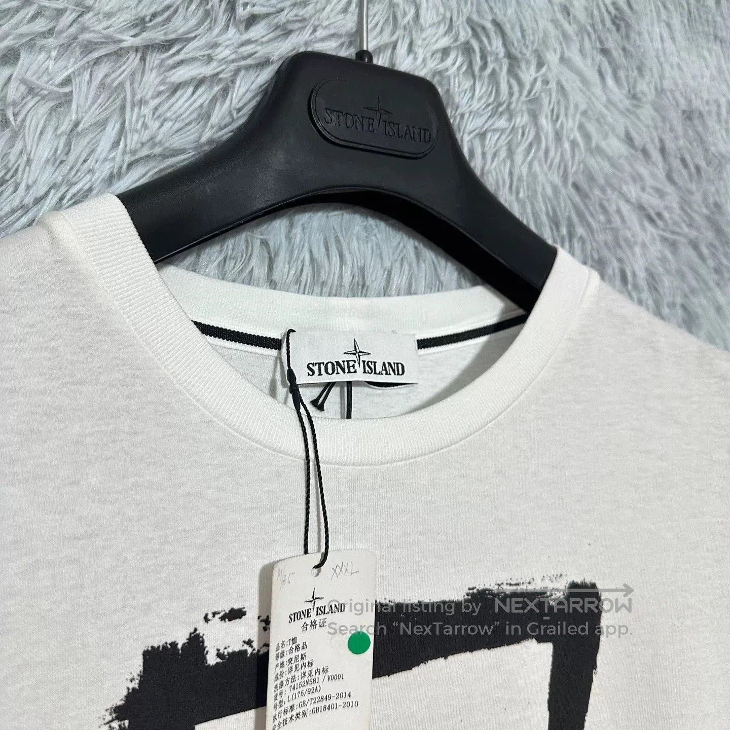 Stone Island Stone Island Printed Logo Short Sleeve T-Shirt. Size US L / EU 52-54 / 3 - 4 Thumbnail