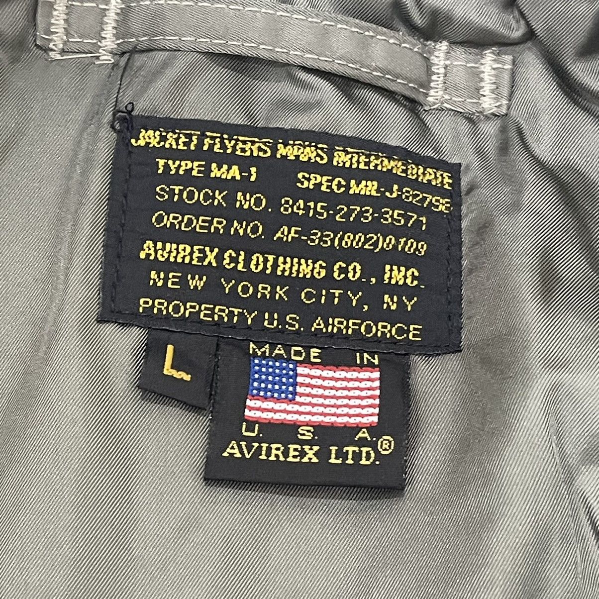 Avirex 🔥Vintage Avirex MA-1 25th Anniversary Bomber Jacket Size US L / EU 52-54 / 3 - 14 Thumbnail